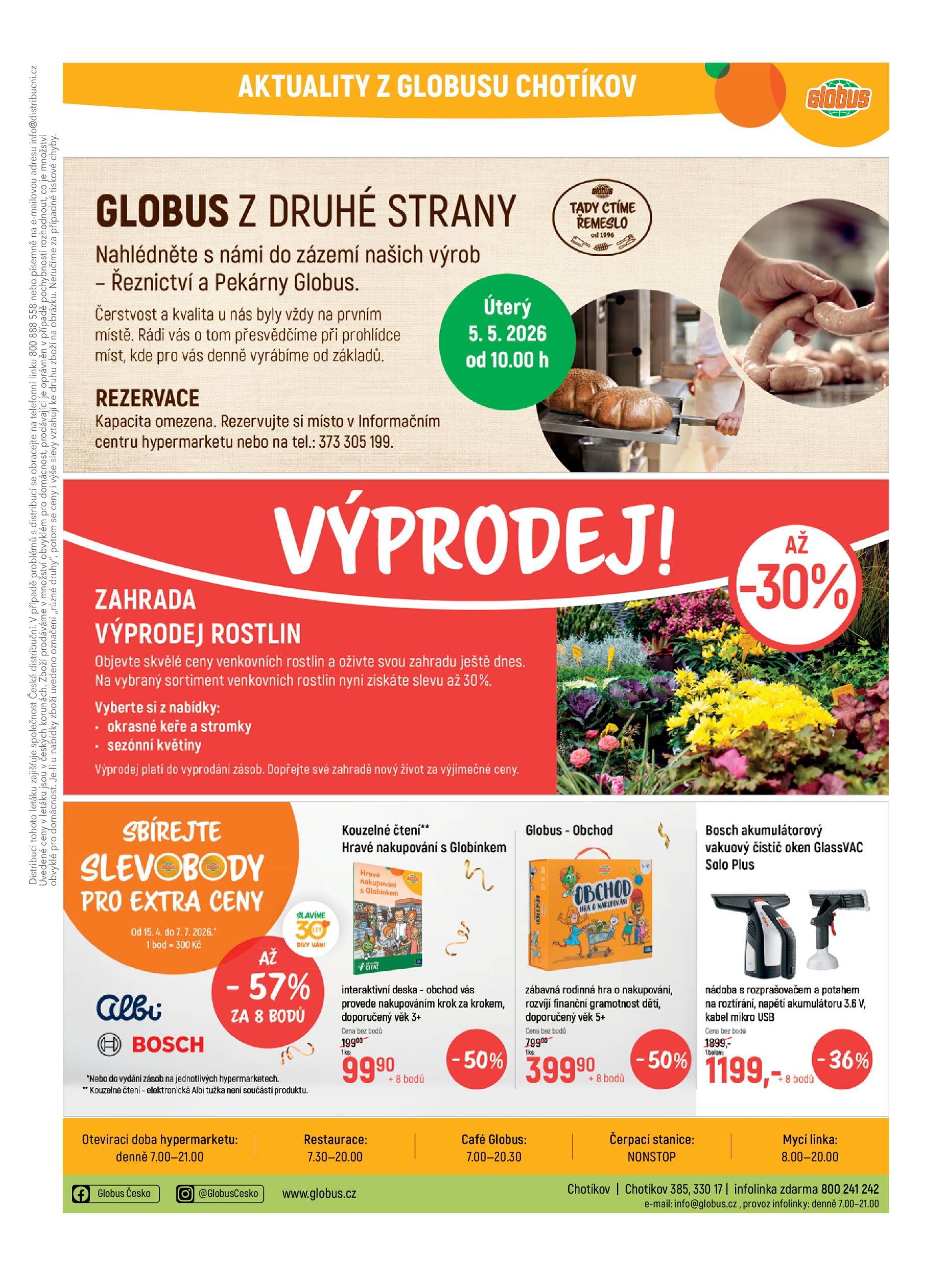 globus - Globus - Plzeň - Chotíkov leták na příští týden od středy 29.04.2026 do úterý 05.05.2026 - page: 36