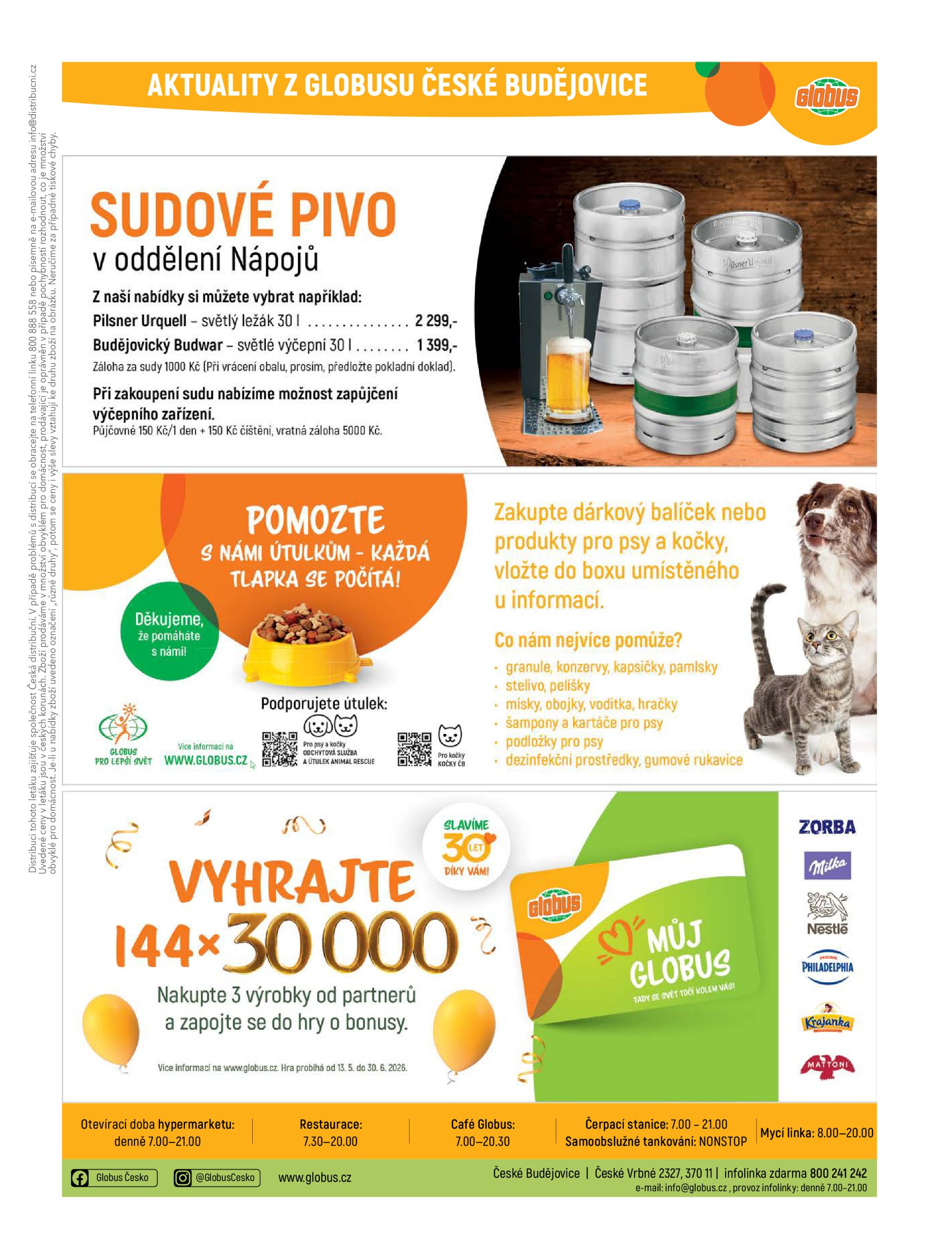 globus - Globus - České Budějovice leták na příští týden od středy 13.05.2026 do úterý 19.05.2026 - page: 35