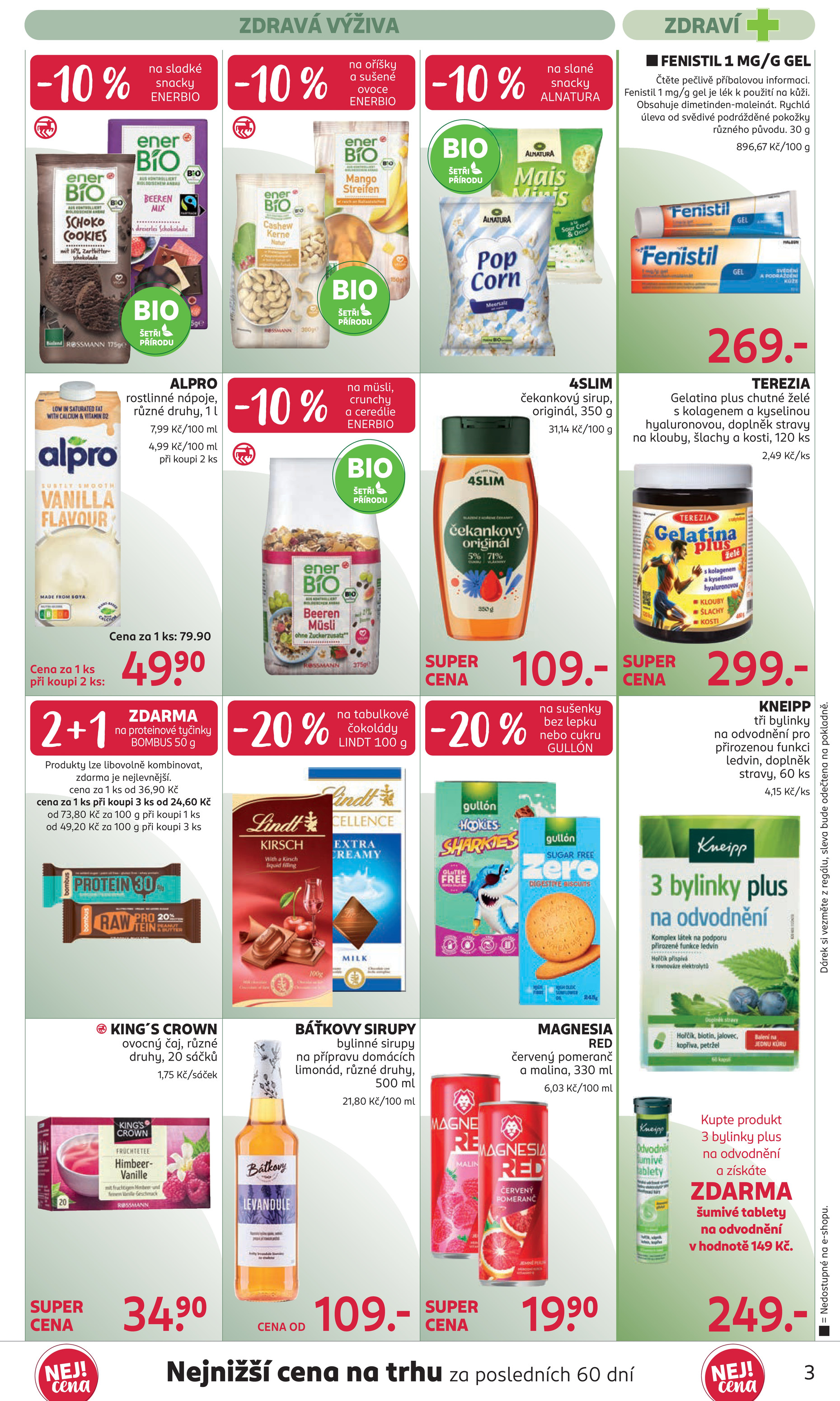 rossmann - Aktuální ROSSMANN leták platný od středy 03.06.2026 do úterý 16.06.2026 - page: 3