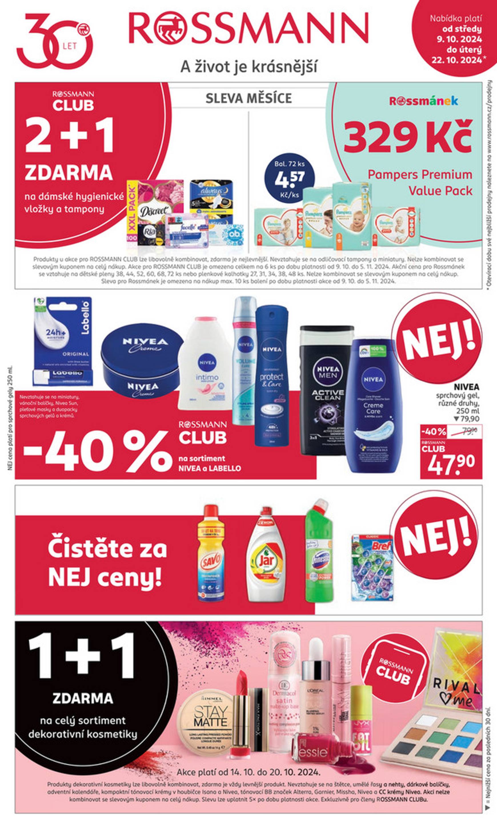 rossmann - Leták ROSSMANN od 09.10. do 22.10.