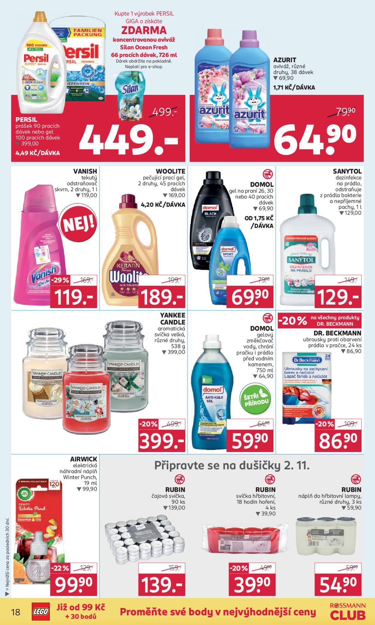 rossmann - Rossmann leták 23.10.2024 - 05.11.2024 - page: 18