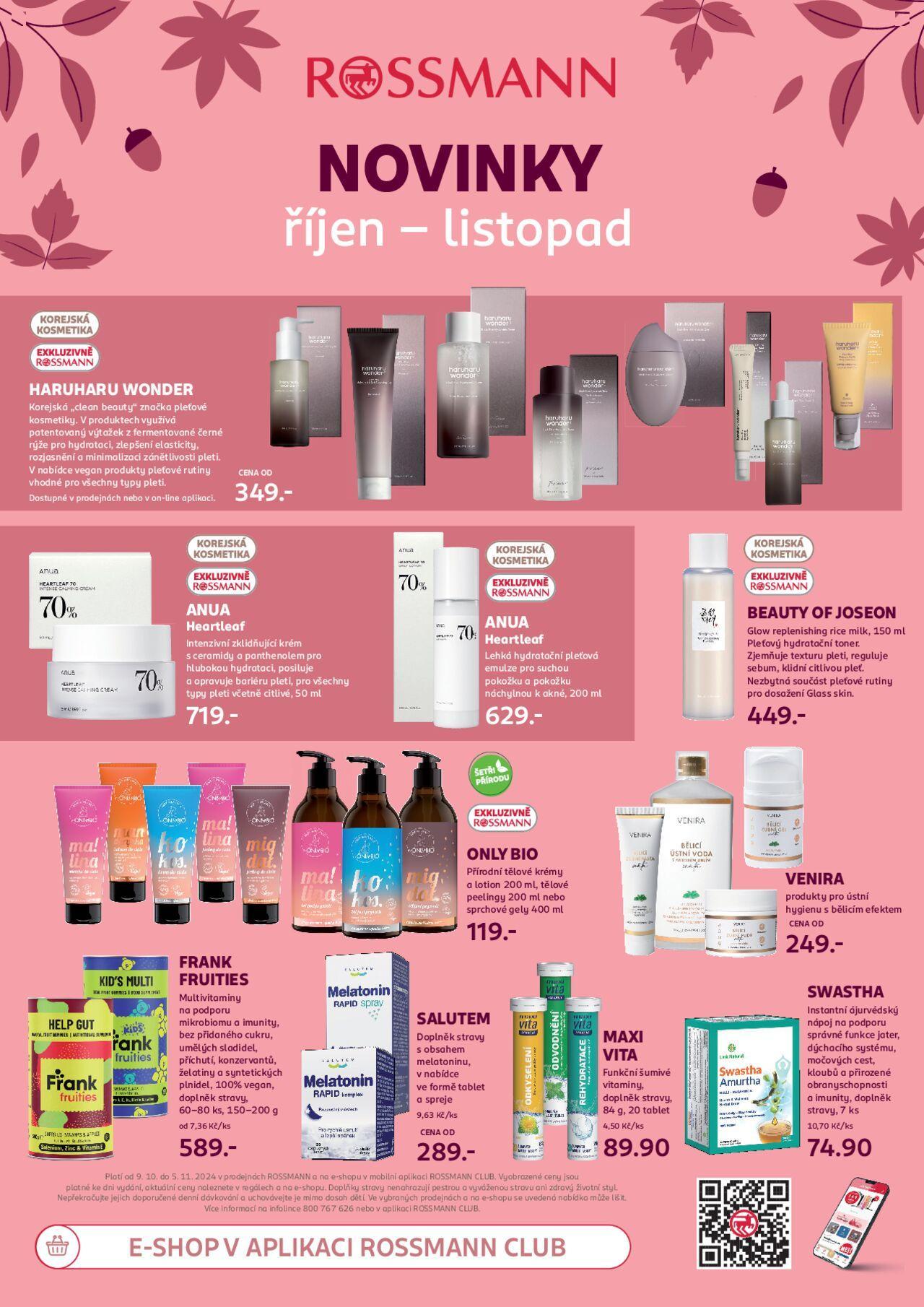 rossmann - Rossmann leták - Novinky říjen - listopad 09.10.2024 - 05.11.2024 - page: 2