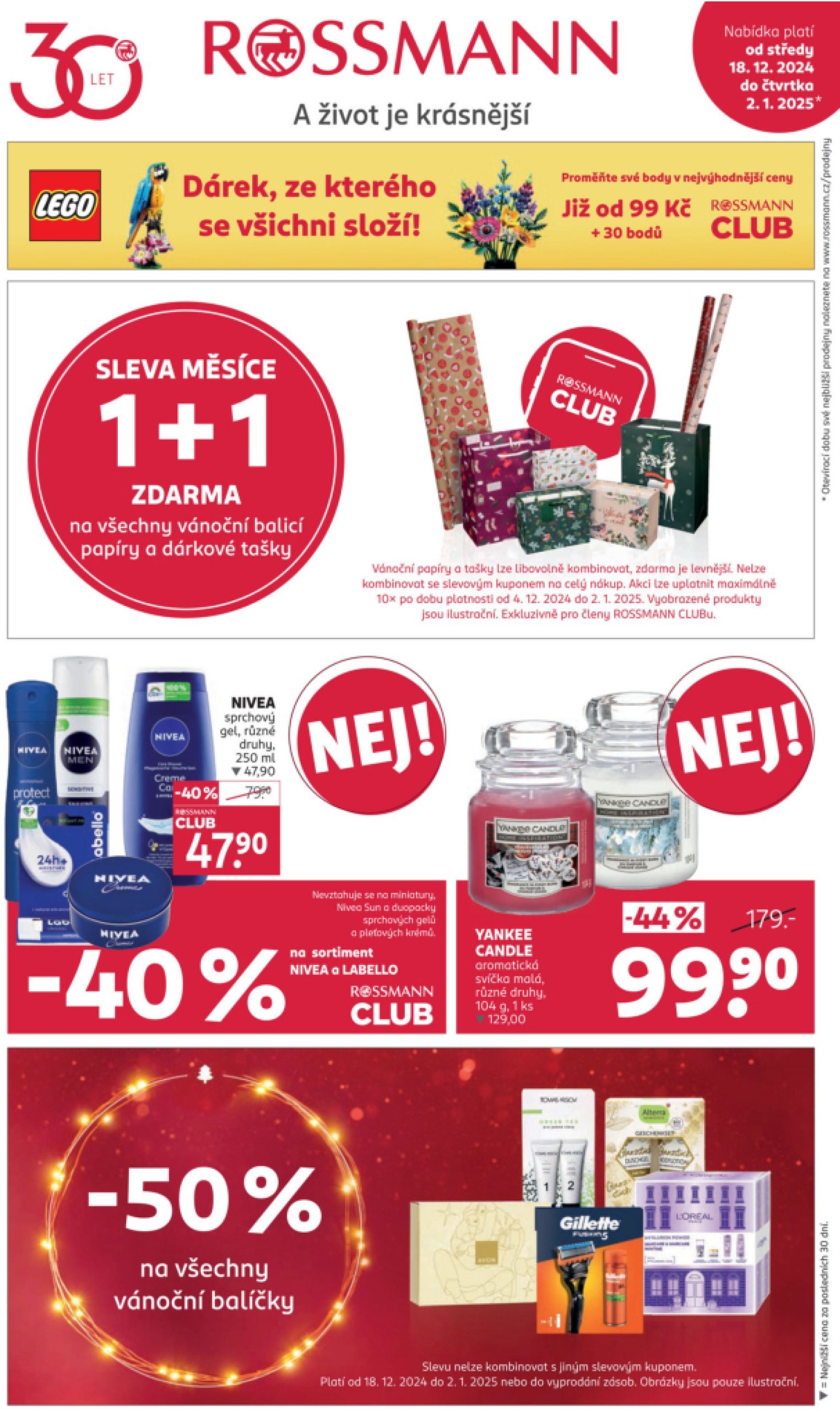 rossmann - Leták ROSSMANN od 18.12. do 02.01.