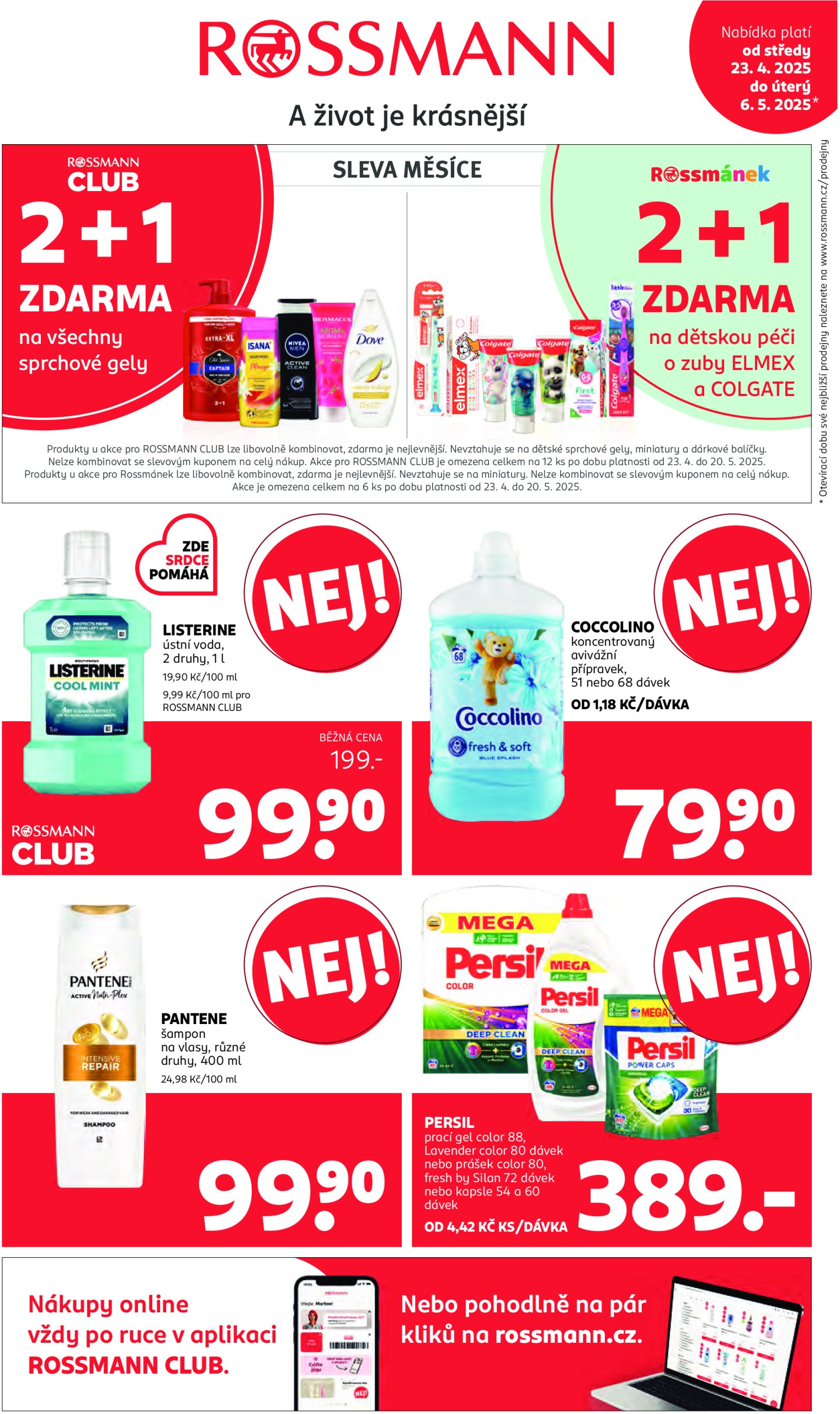 rossmann - Leták ROSSMANN od 23.04. do 06.05.