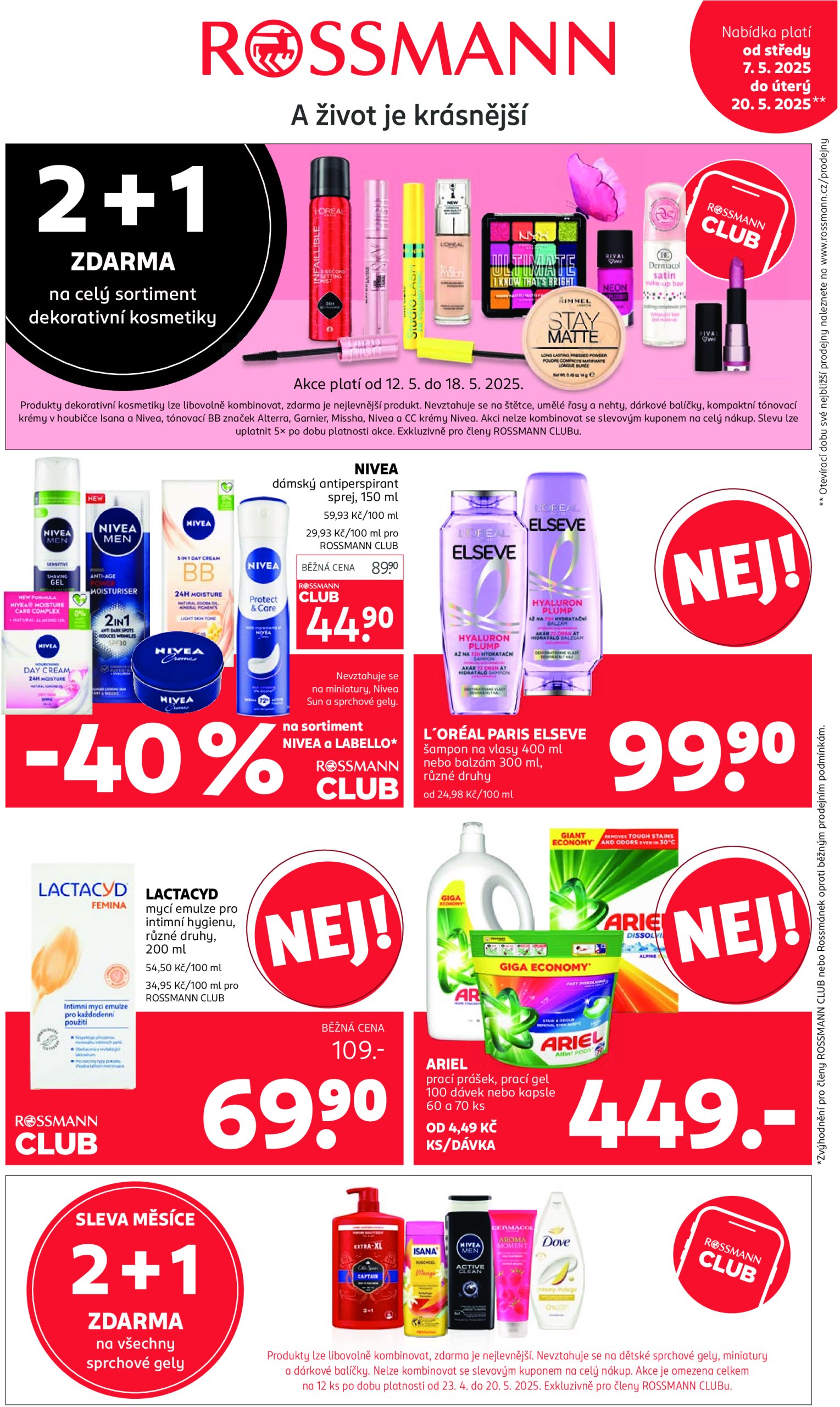 rossmann - Leták ROSSMANN od 07.05. do 20.05.