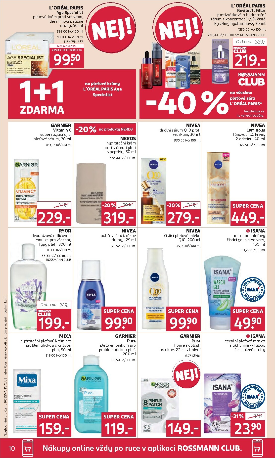 rossmann - Aktuální leták ROSSMANN od 22.10. do 04.11. - page: 10