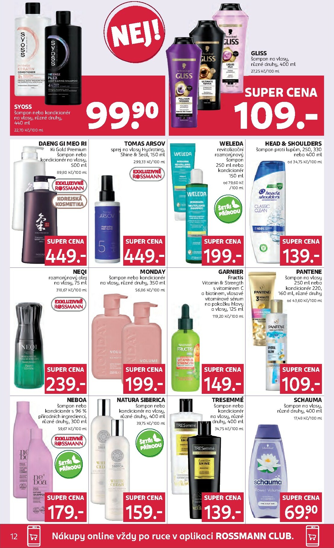 rossmann - Aktuální leták ROSSMANN od 05.11. do 18.11. - page: 12