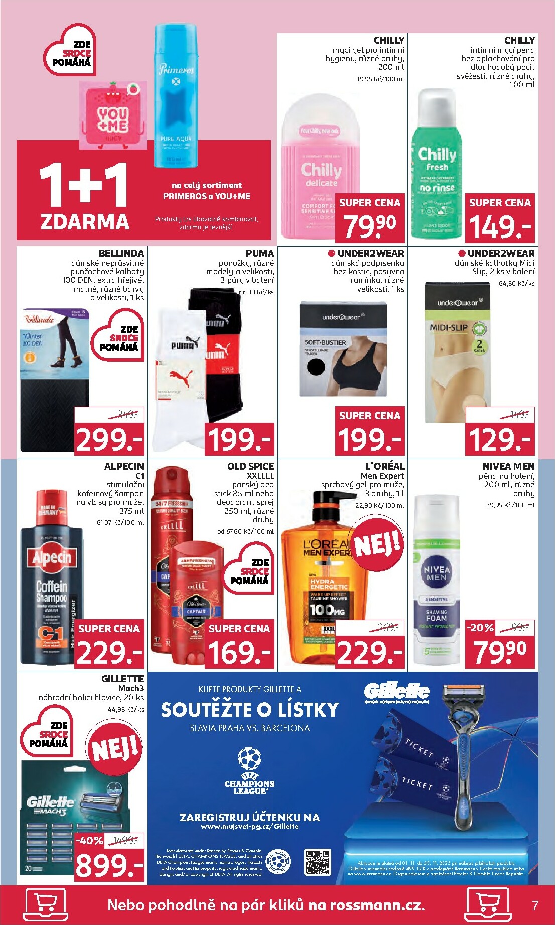 rossmann - Aktuální leták ROSSMANN od 05.11. do 18.11. - page: 7