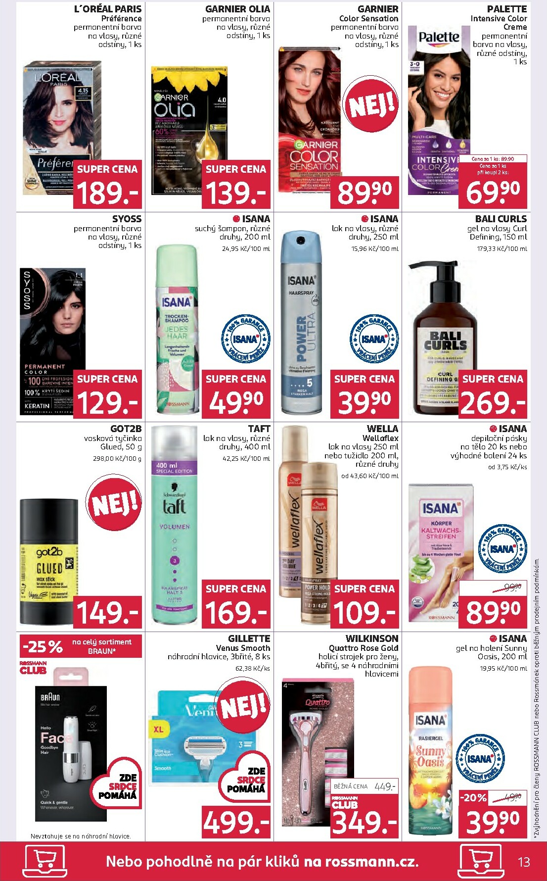 rossmann - Aktuální leták ROSSMANN od 05.11. do 18.11. - page: 13