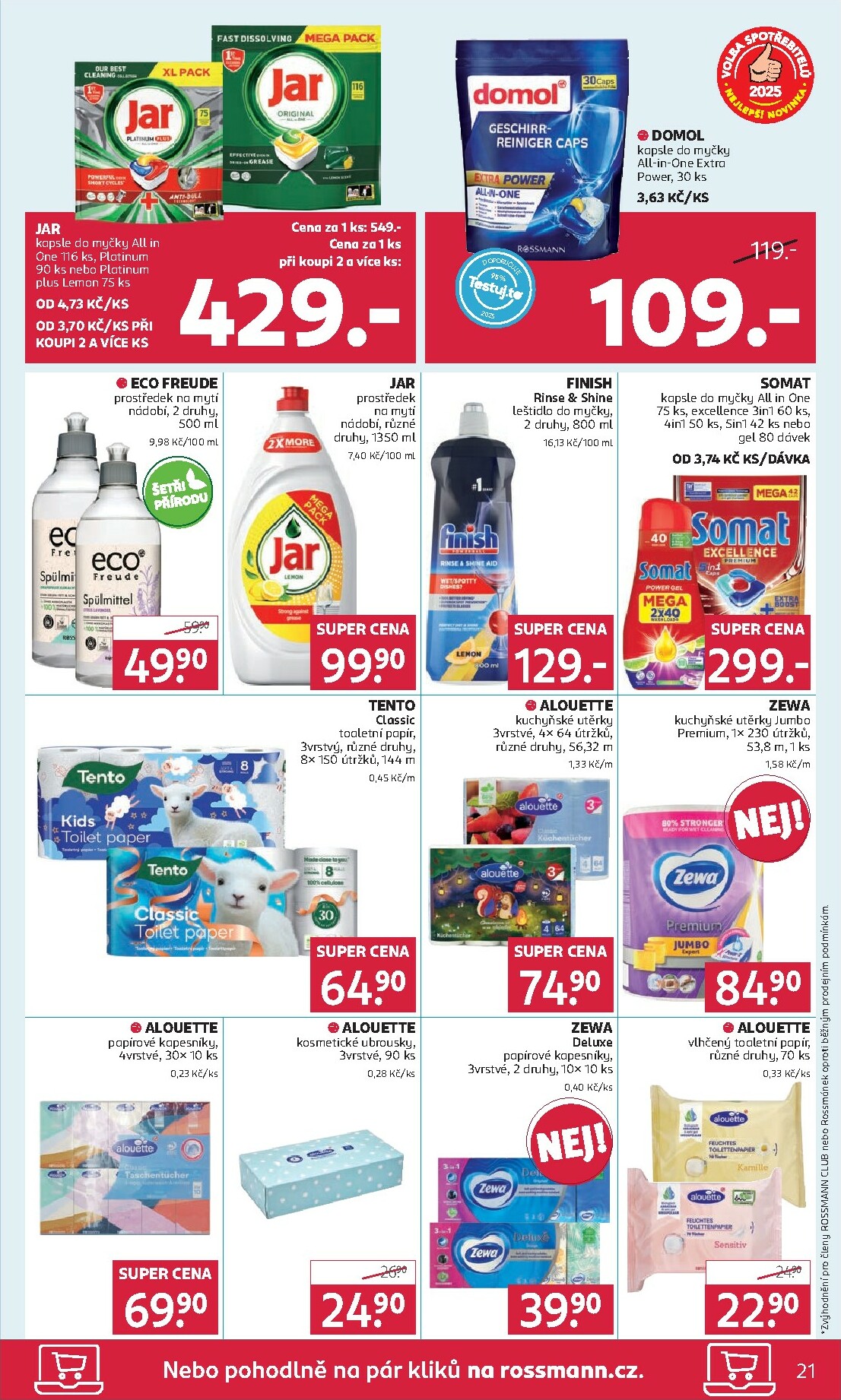 rossmann - Aktuální leták ROSSMANN od 19.11. do 02.12. - page: 21
