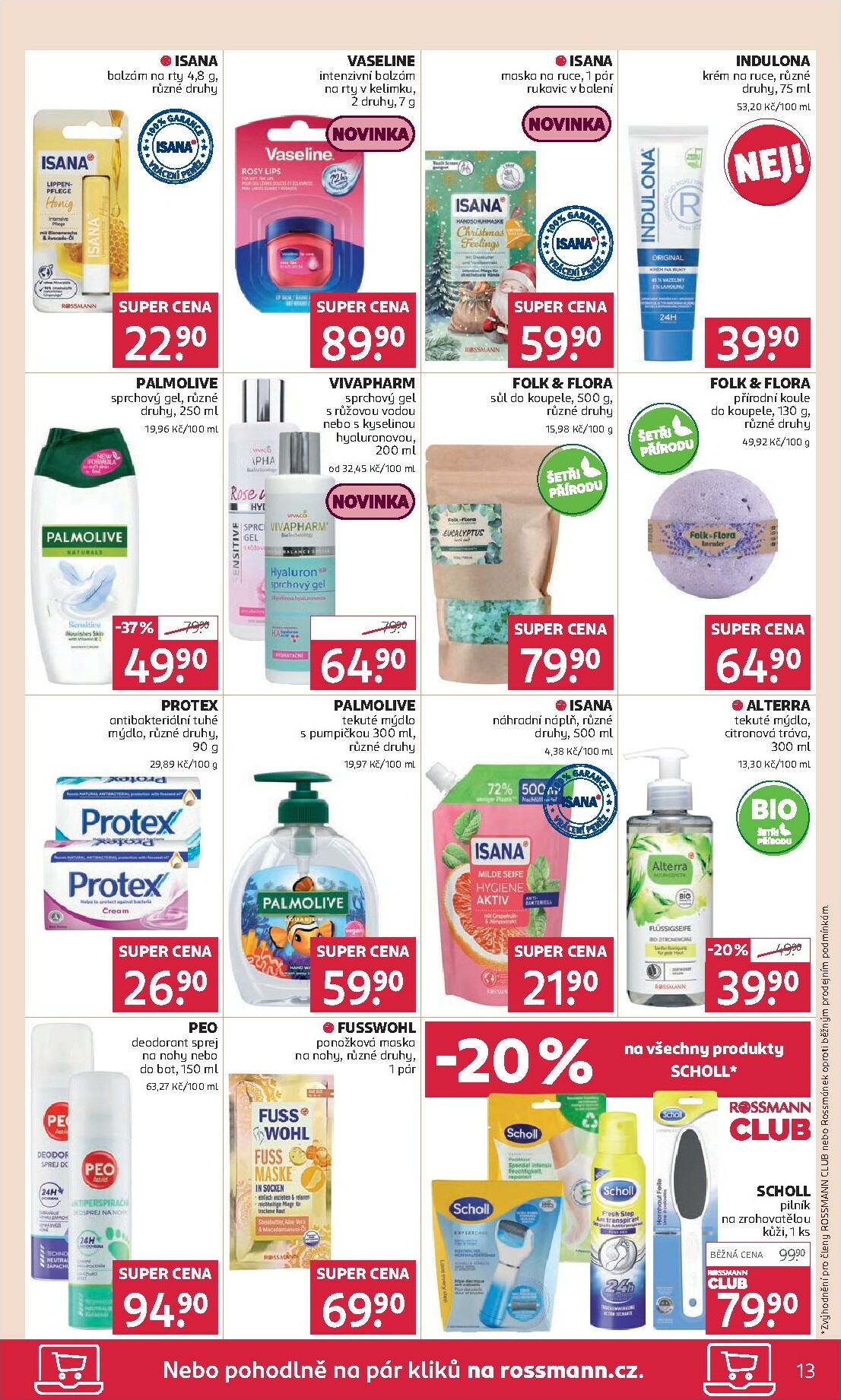 rossmann - Aktuální leták ROSSMANN od 19.11. do 02.12. - page: 13