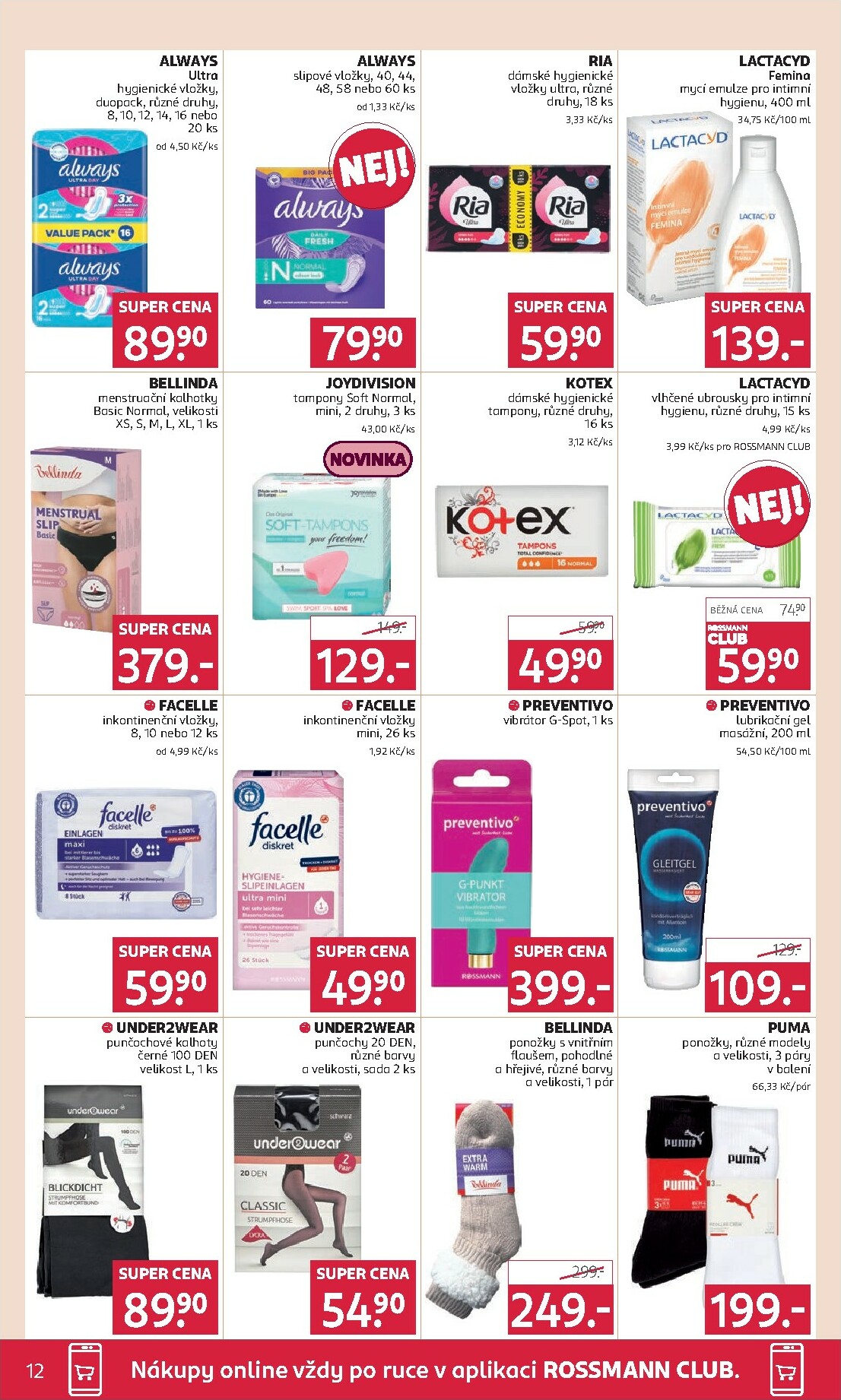 rossmann - Aktuální leták ROSSMANN od 19.11. do 02.12. - page: 12