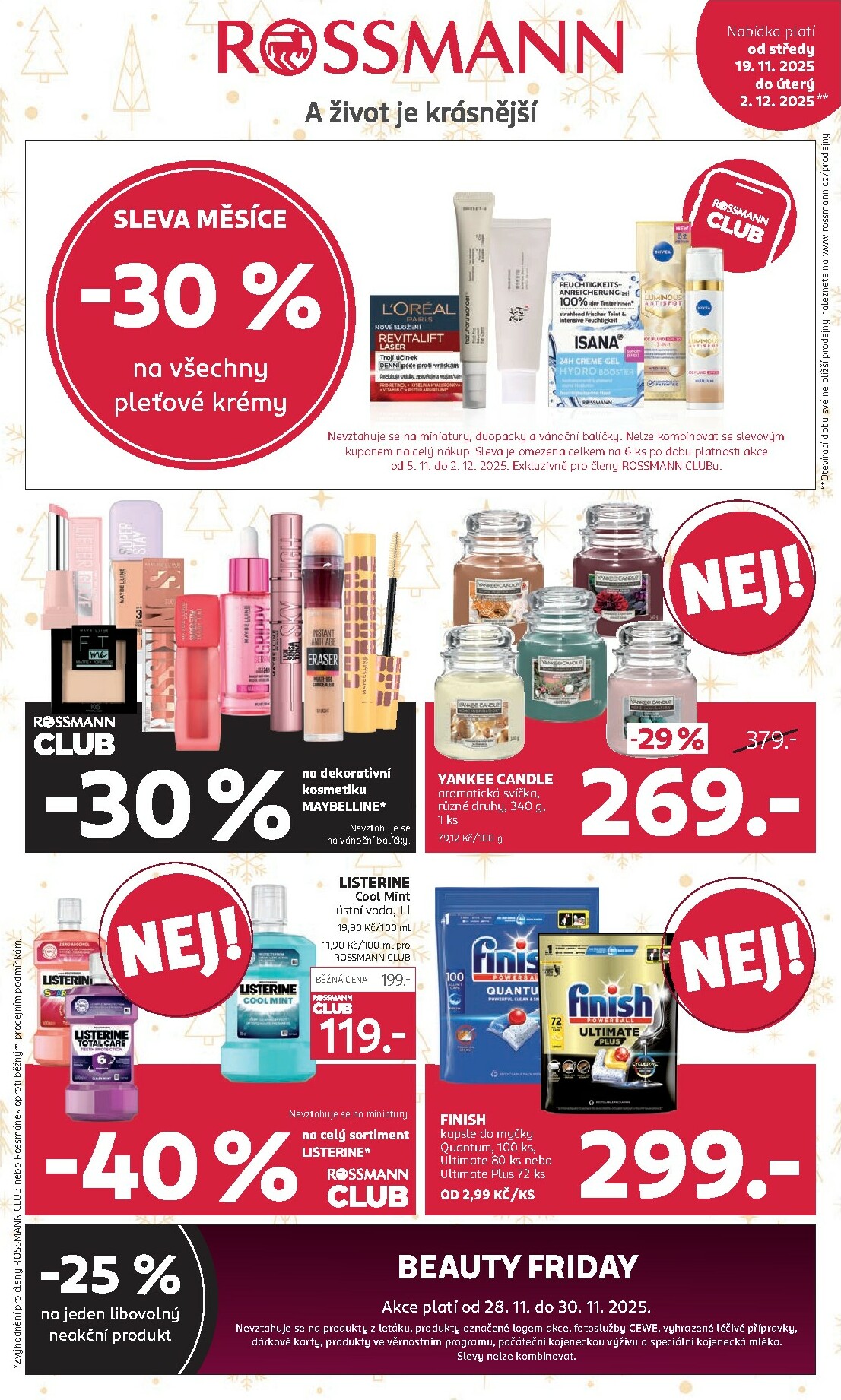 rossmann - Aktuální leták ROSSMANN od 19.11. do 02.12. - page: 1