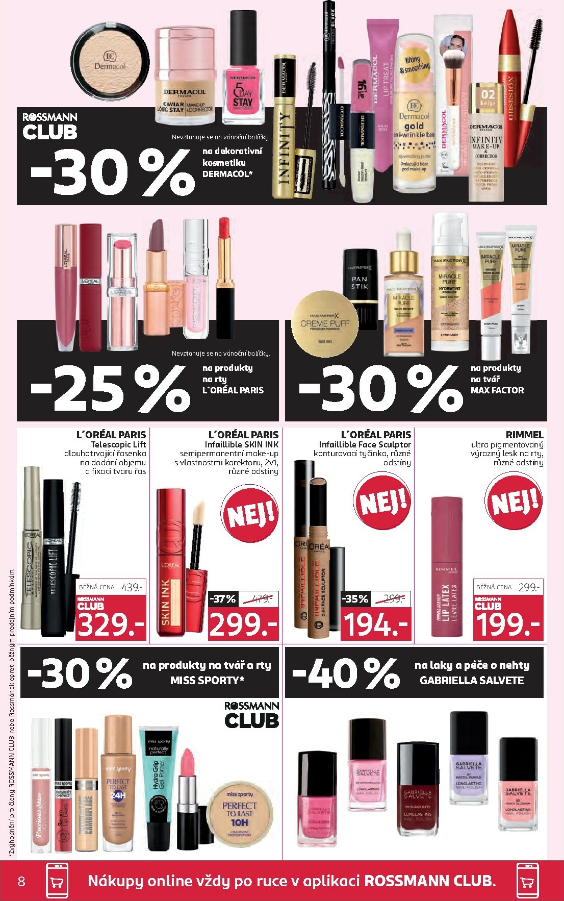 rossmann - Aktuální leták ROSSMANN od 03.12. do 16.12. - page: 8