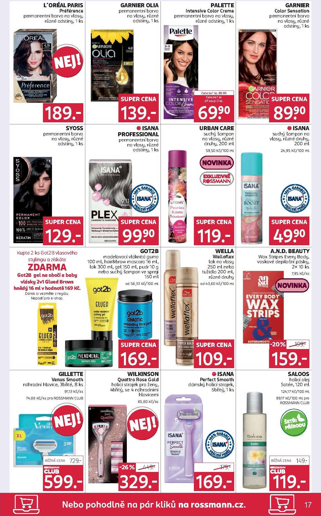 rossmann - Aktuální leták ROSSMANN od 03.12. do 16.12. - page: 17