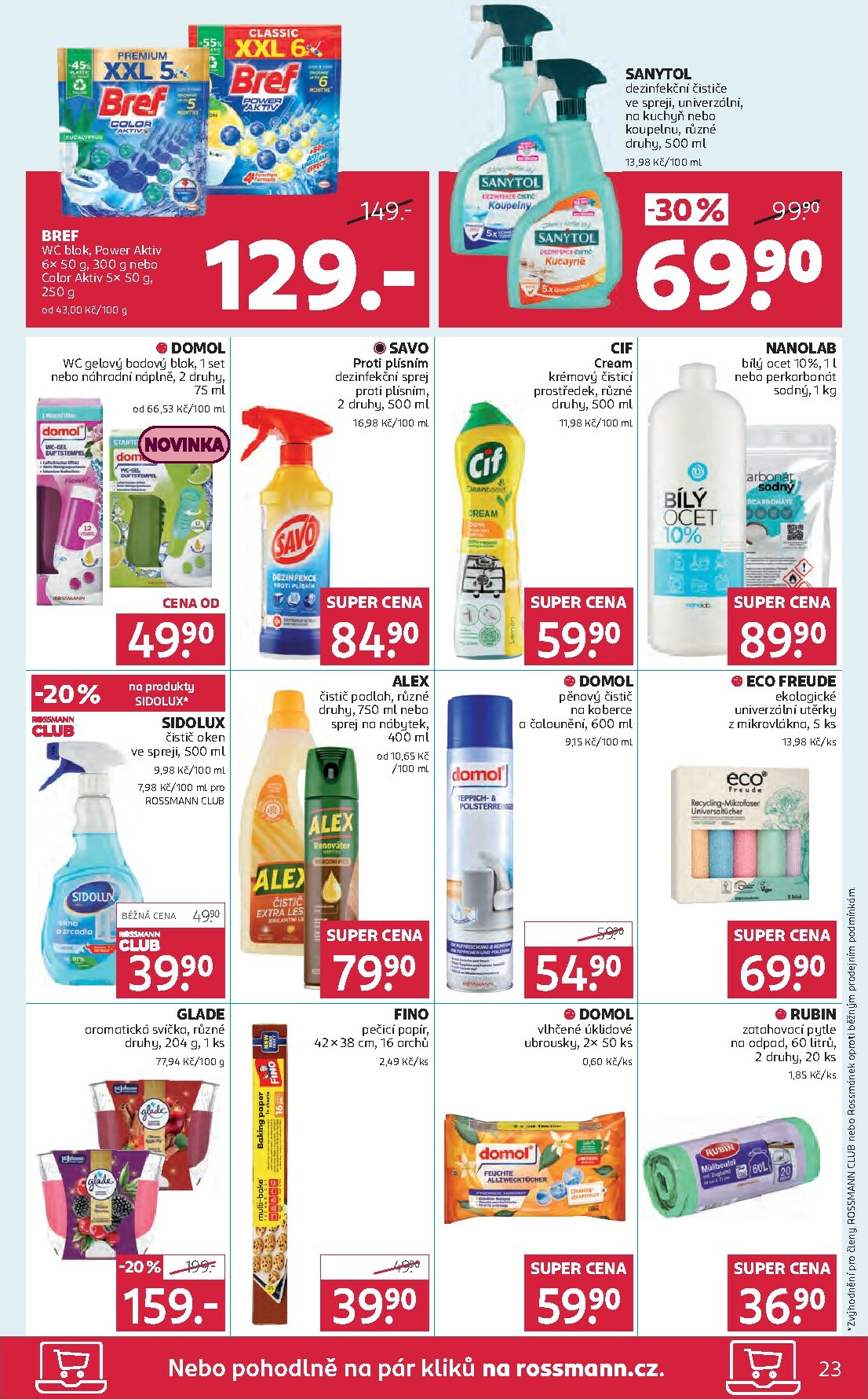 rossmann - Aktuální leták ROSSMANN od 03.12. do 16.12. - page: 23