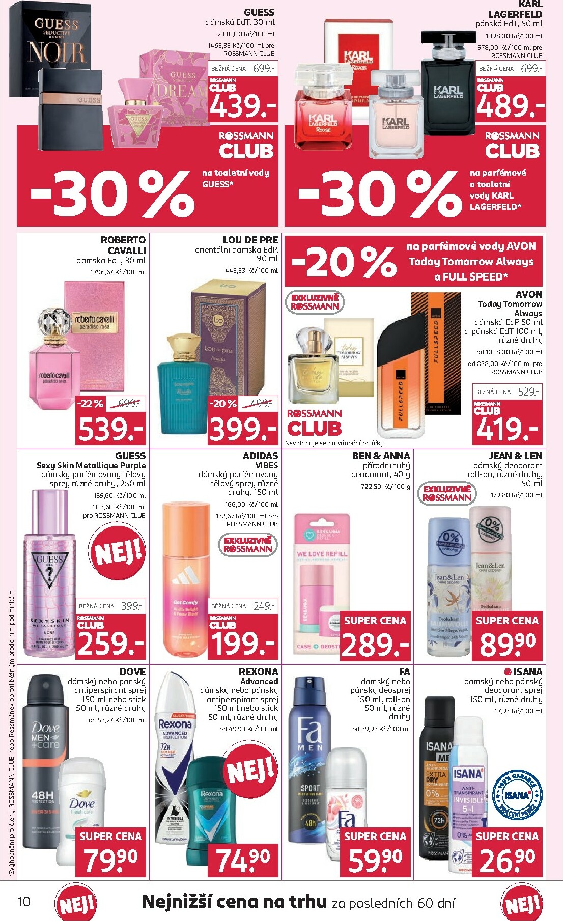rossmann - Aktuální leták ROSSMANN od 17.12. do 30.12. - page: 10