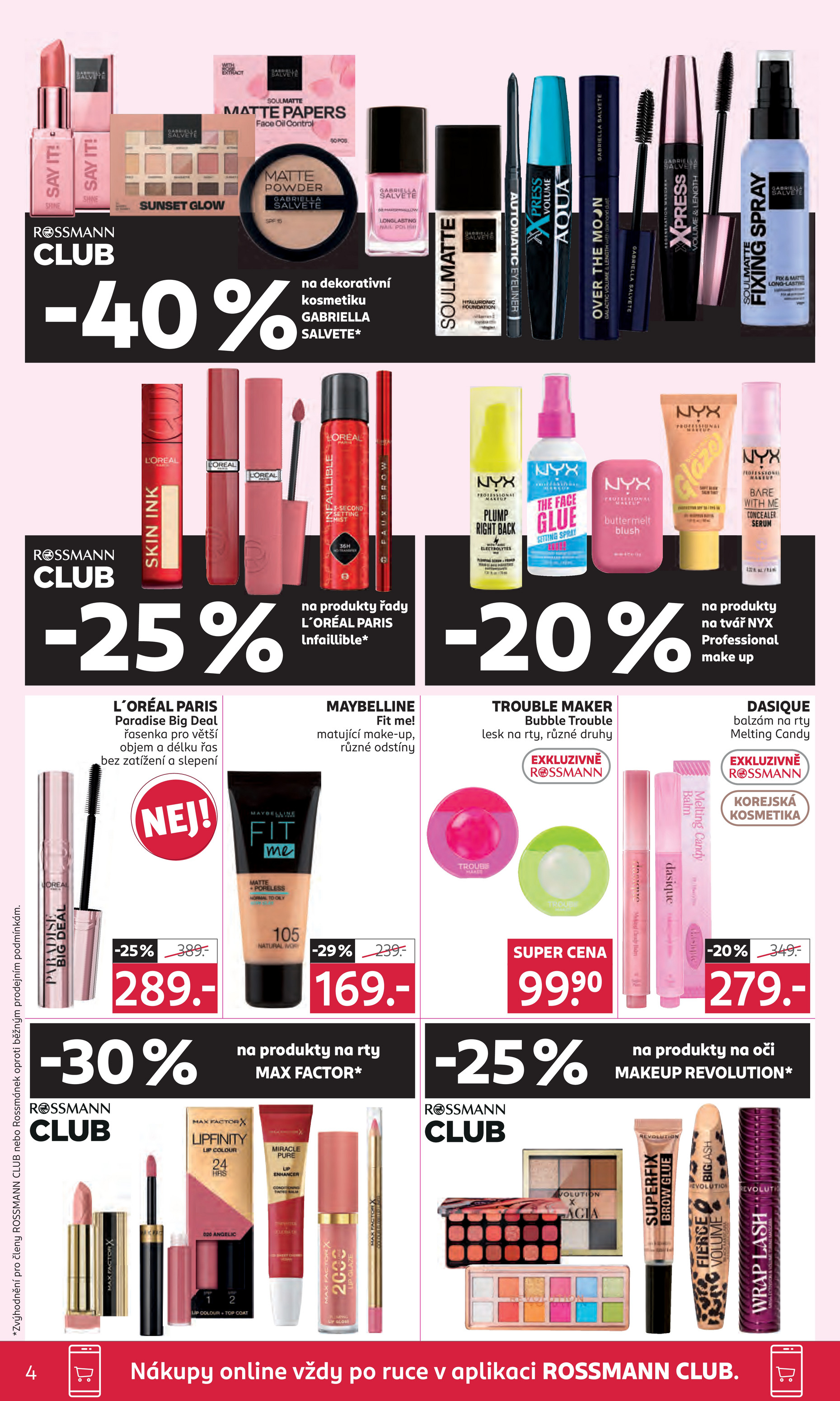 rossmann - Aktuální leták ROSSMANN od 31.12. do 13.01. - page: 4