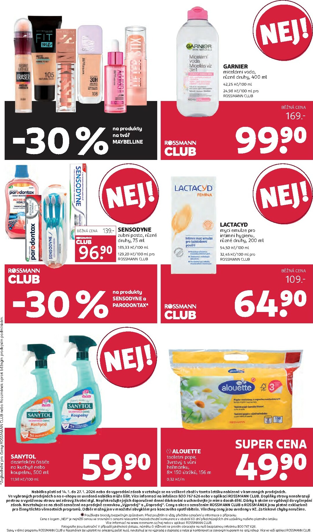 rossmann - Aktuální leták ROSSMANN od 14.01. do 27.01. - page: 20