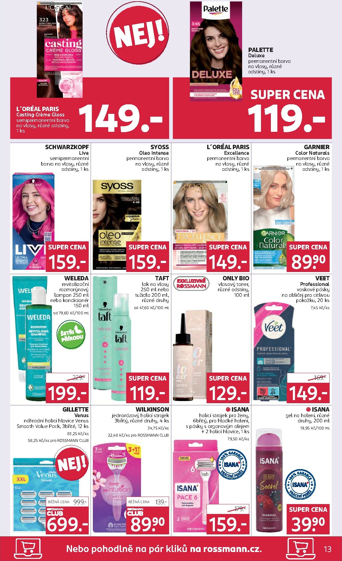 rossmann - Aktuální leták ROSSMANN od 14.01. do 27.01. - page: 13
