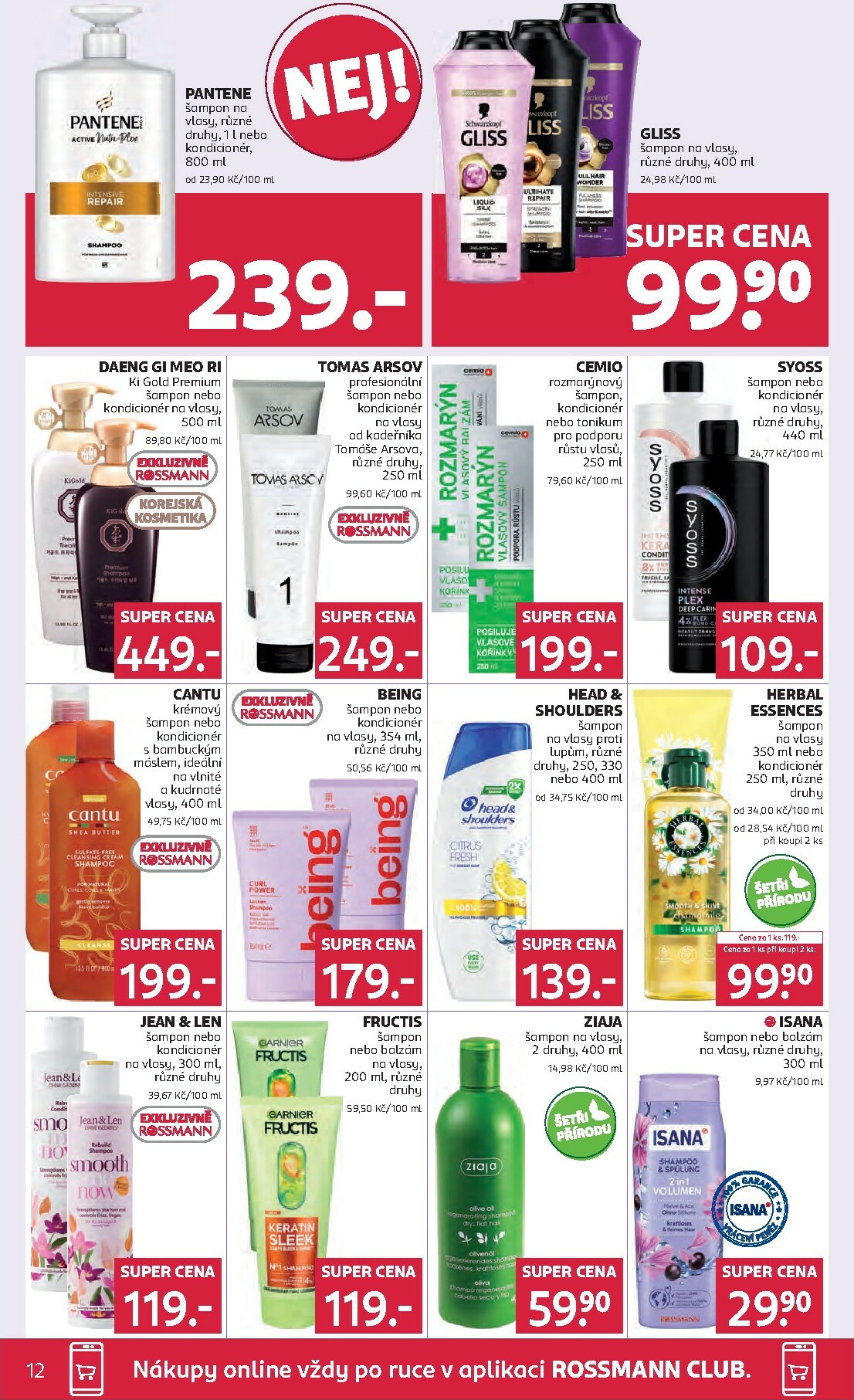 rossmann - Aktuální leták ROSSMANN od 14.01. do 27.01. - page: 12