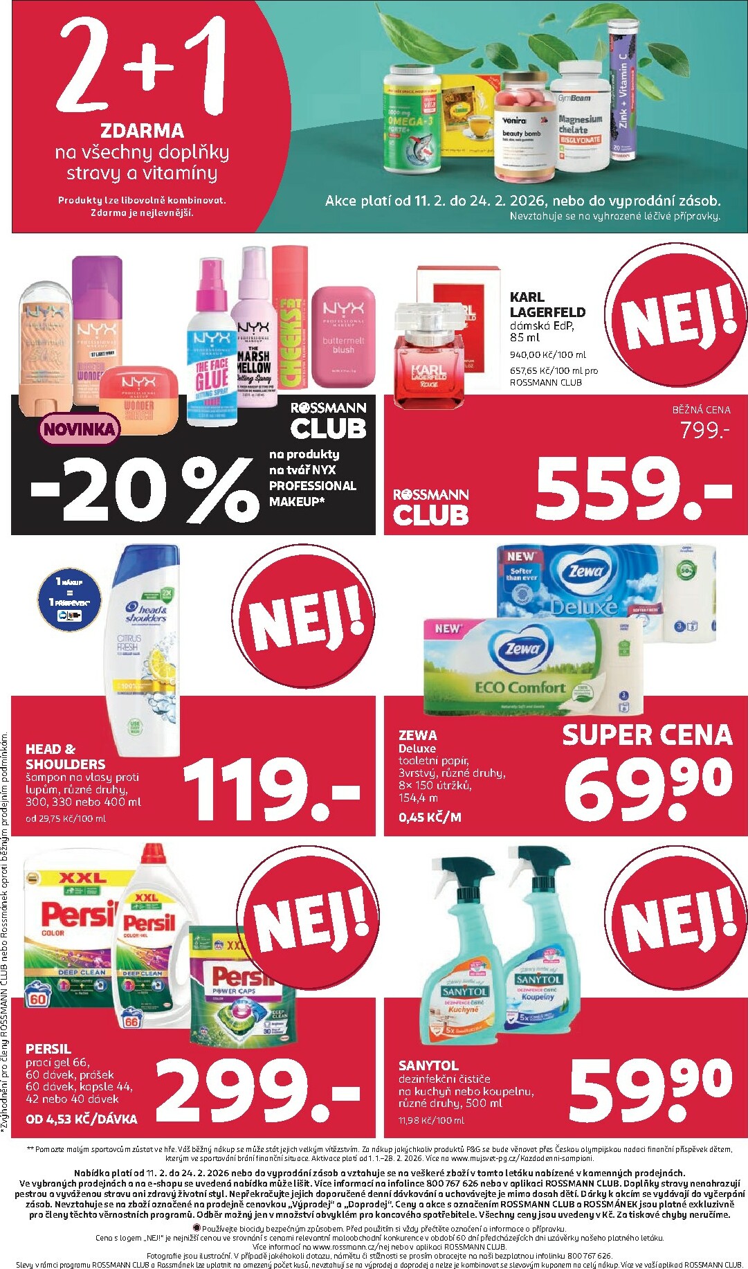 rossmann - ROSSMANN leták platný od středy 11.02.2026 do úterý 24.02.2026 - page: 22