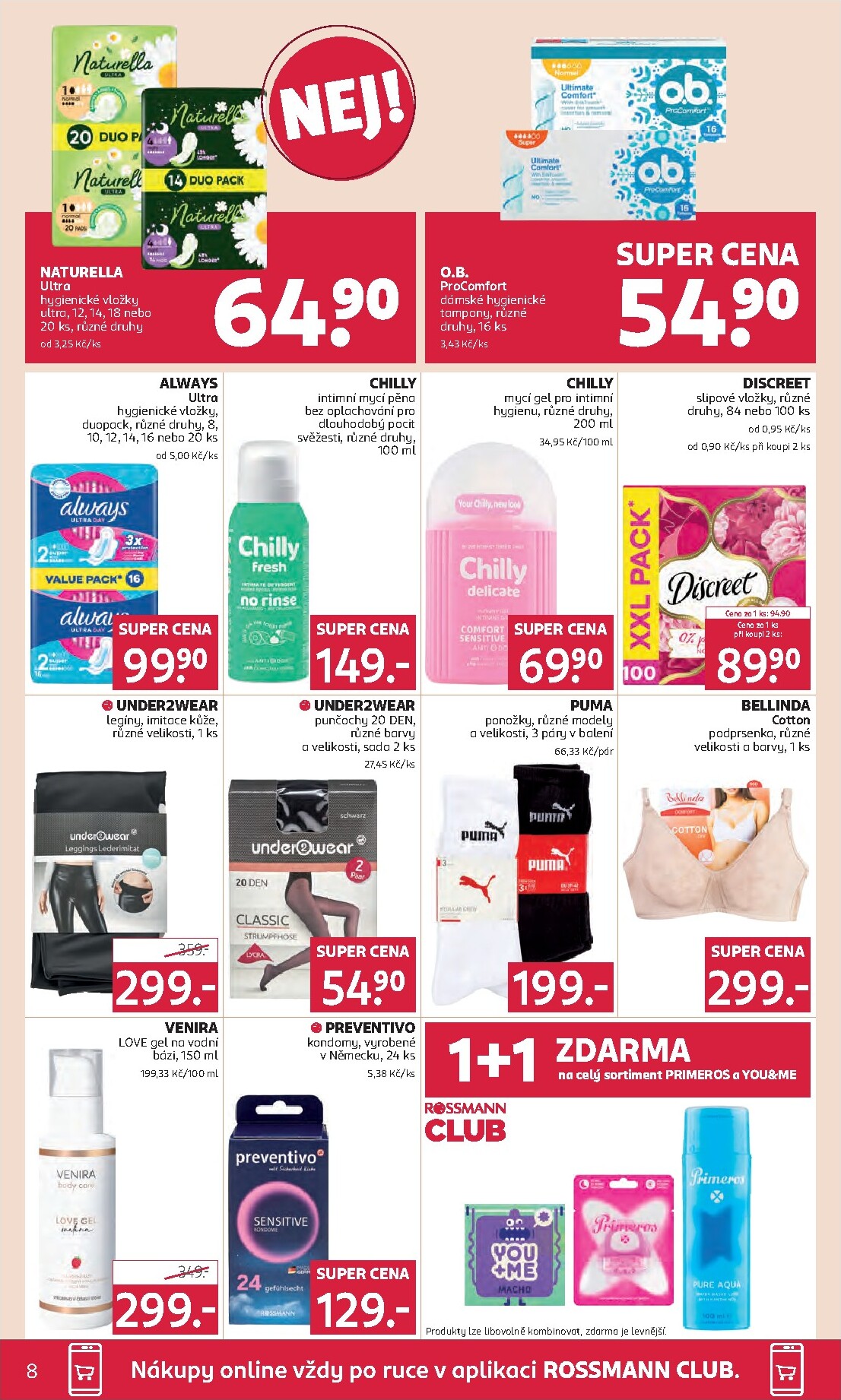 rossmann - ROSSMANN leták platný od středy 25.02.2026 do úterý 10.03.2026 - page: 8