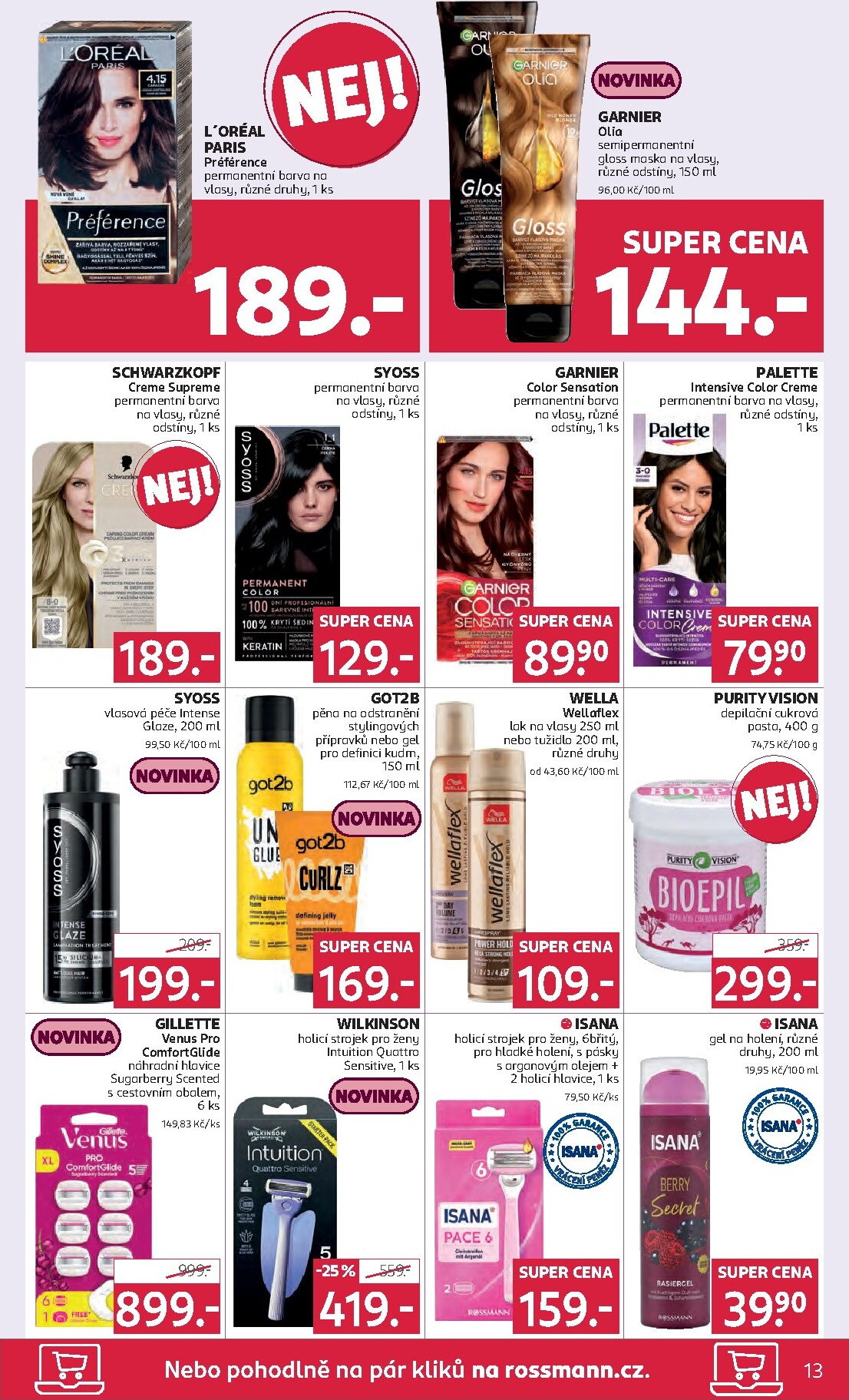 rossmann - ROSSMANN leták platný od středy 25.02.2026 do úterý 10.03.2026 - page: 13