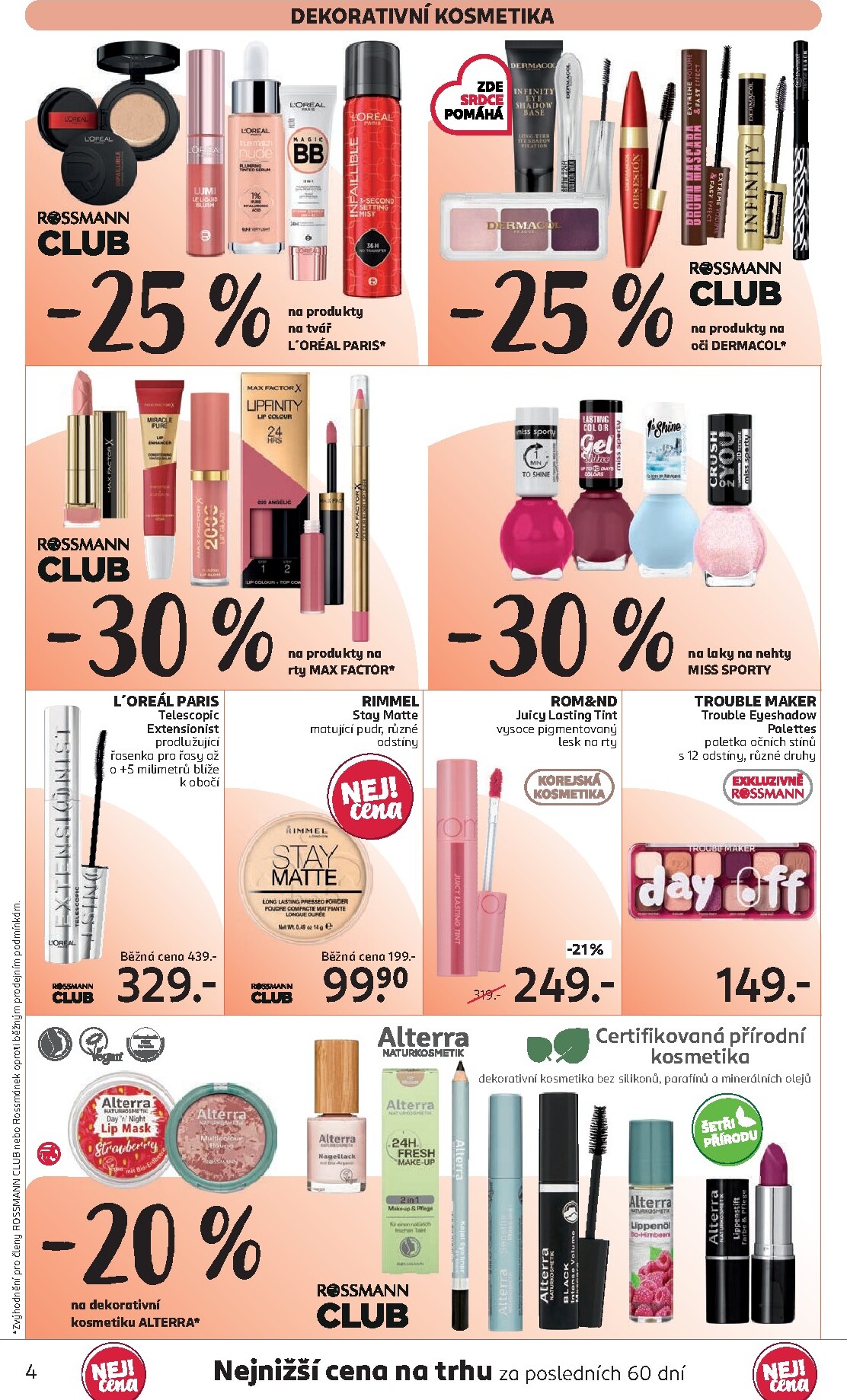 rossmann - Budoucí ROSSMANN leták platný od středy 22.04.2026 do úterý 05.05.2026 - page: 4