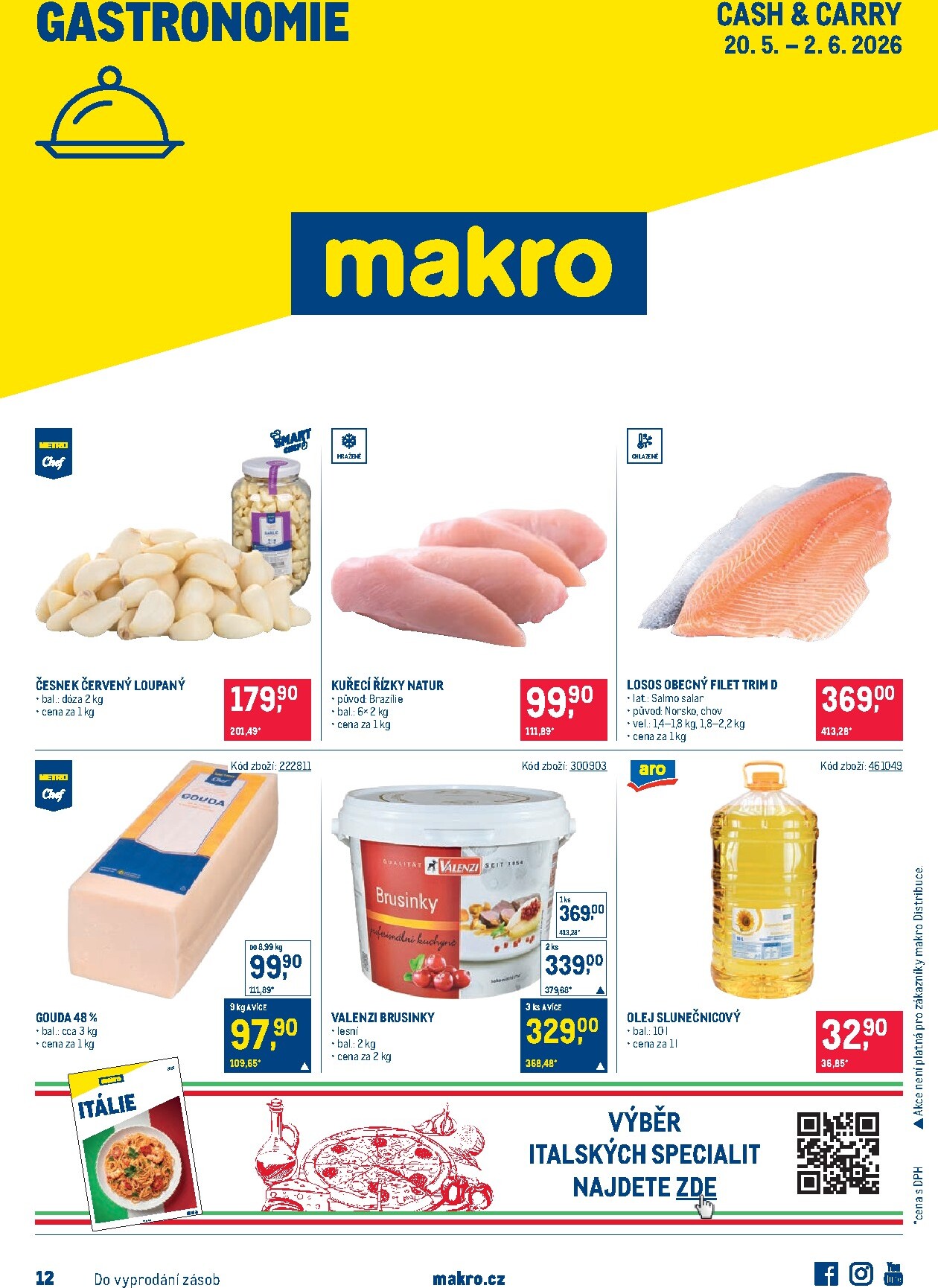 makro - Aktuální Makro - Gastronomie leták platný od středy 20.05.2026 do úterý 02.06.2026
