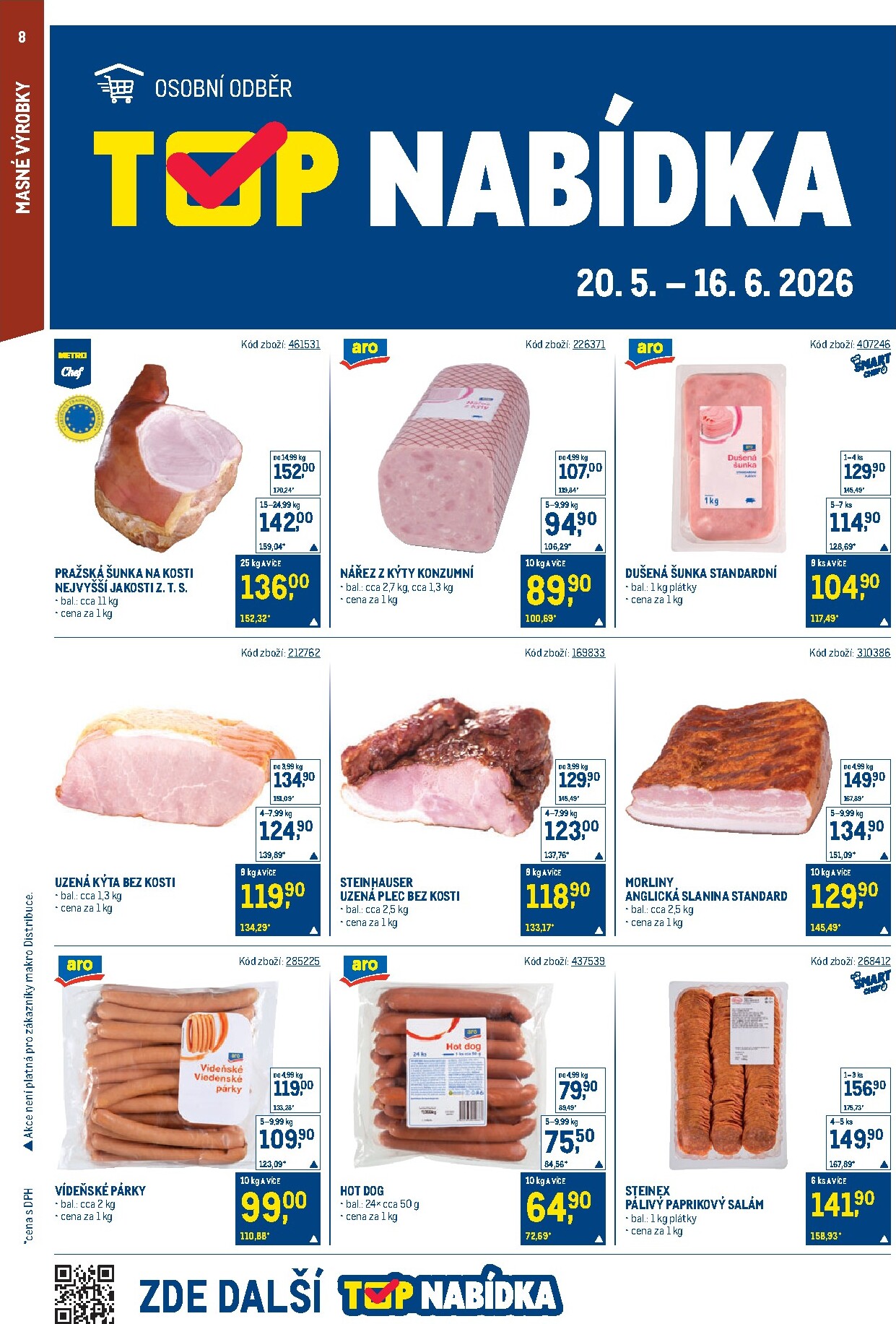 makro - Aktuální Makro - Gastronomie leták platný od středy 20.05.2026 do úterý 02.06.2026 - page: 8