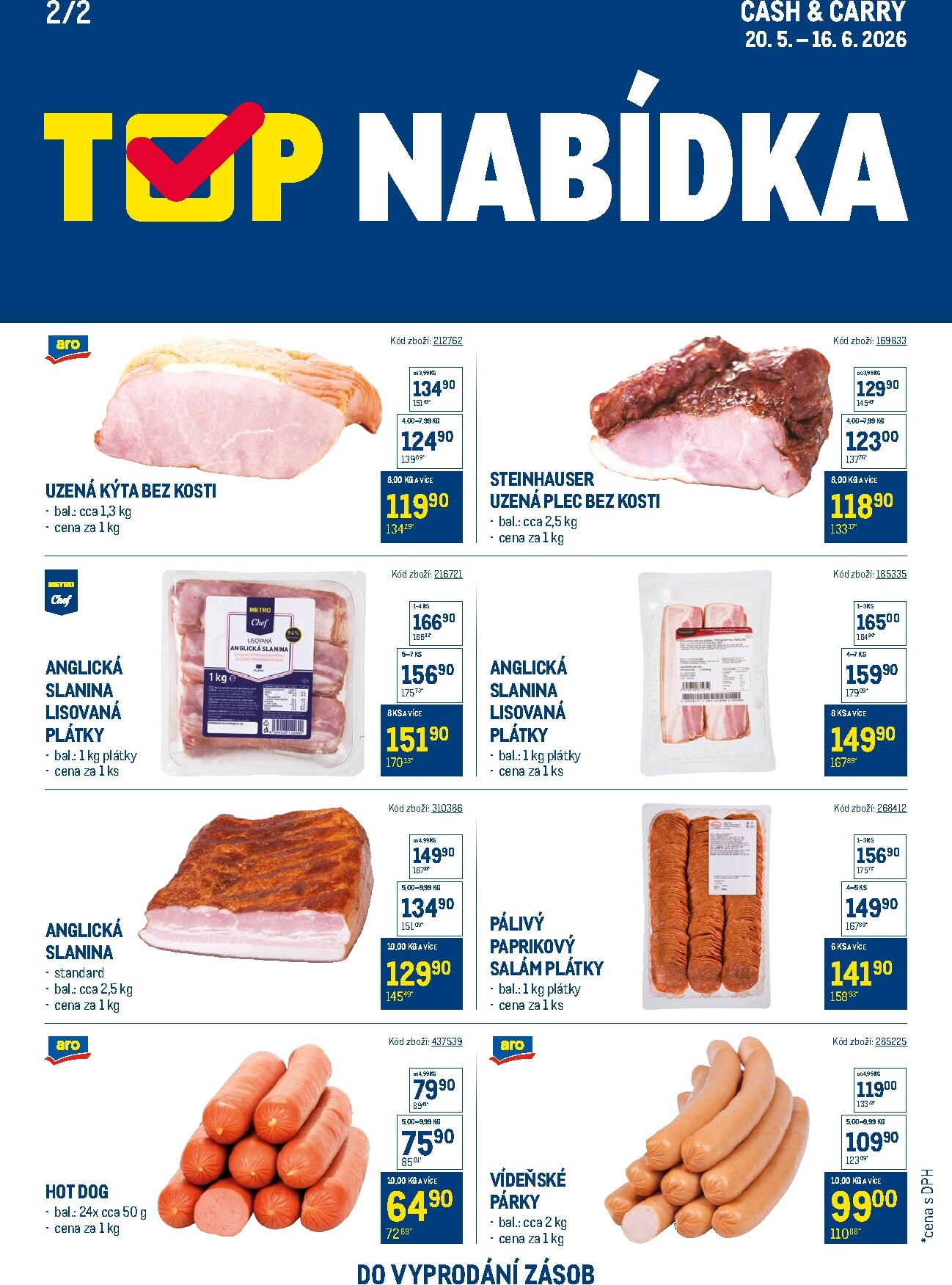makro - Aktuální Makro - TOP uzeniny leták platný od středy 20.05.2026 do úterý 16.06.2026 - page: 2