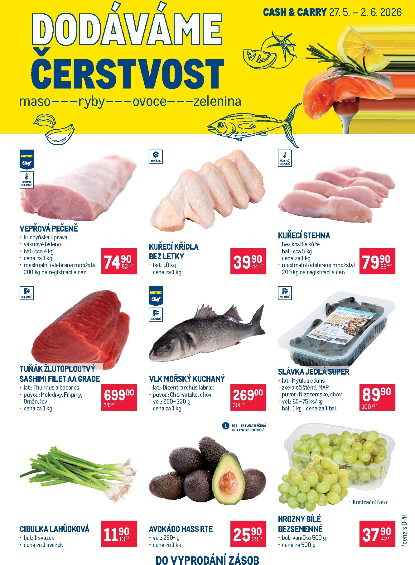 makro - Aktuální Makro - Čerstvé zboží leták platný od středy 27.05.2026 do úterý 02.06.2026