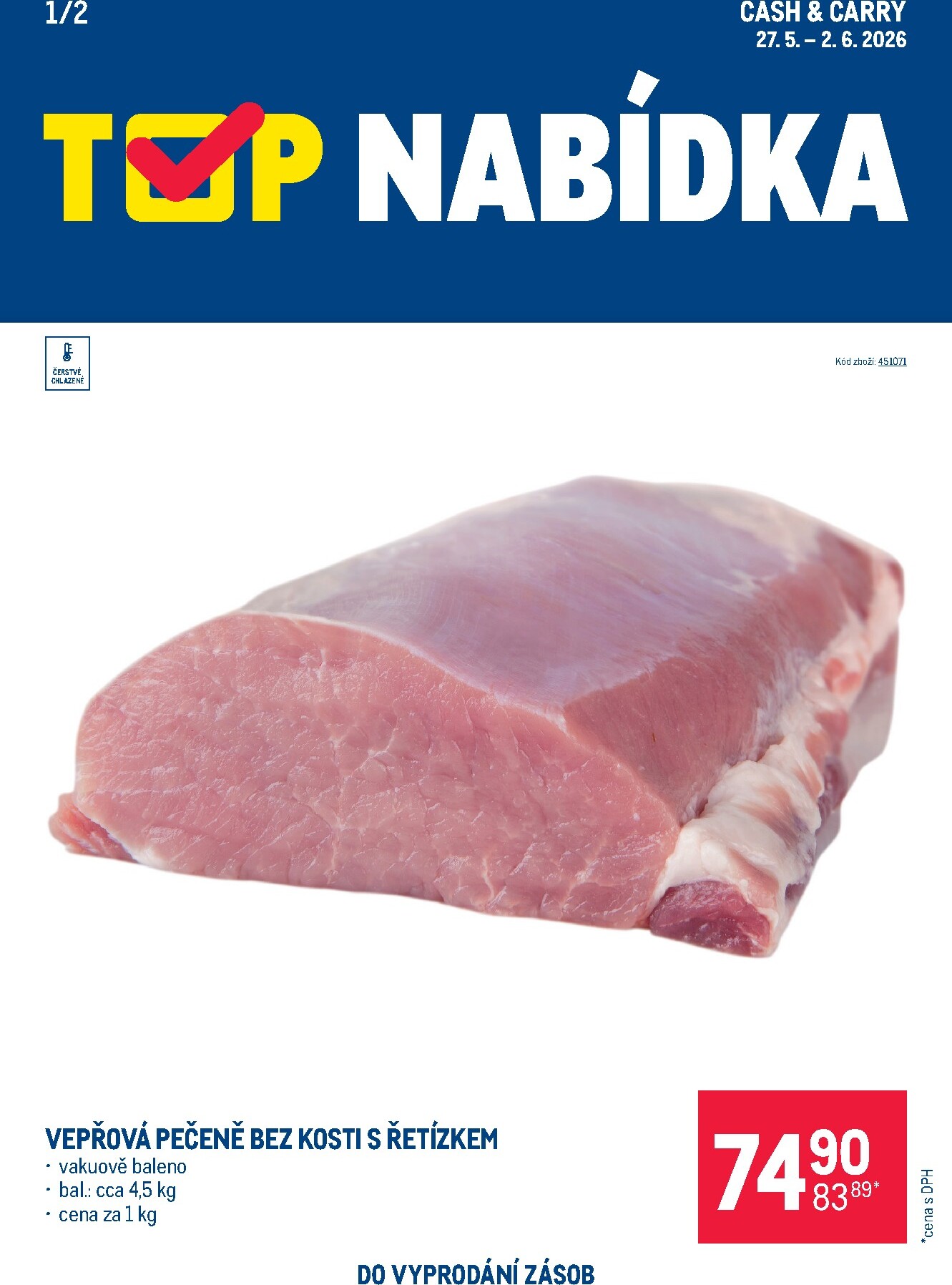 makro - Aktuální Makro - TOP maso leták platný od středy 27.05.2026 do úterý 02.06.2026