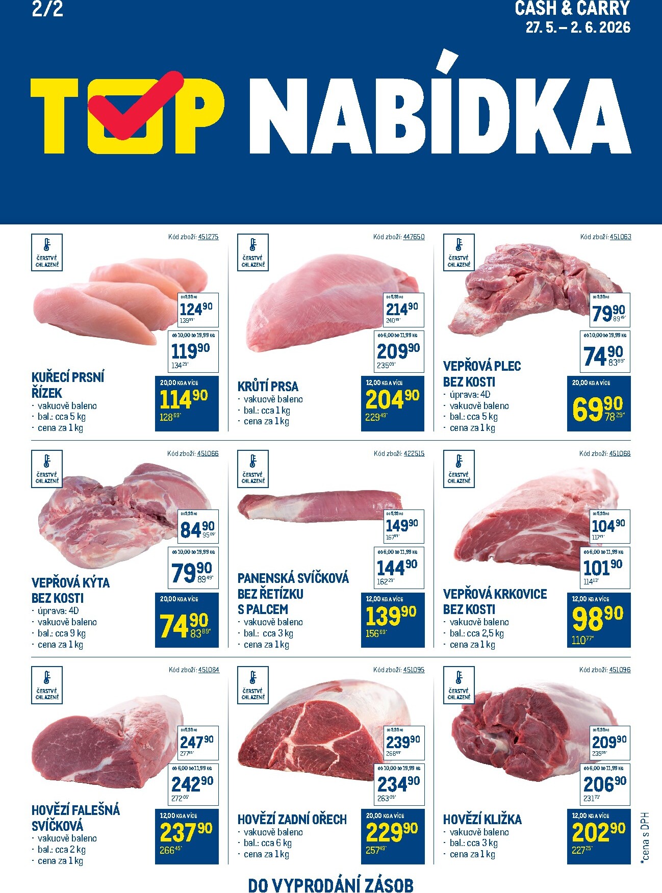 makro - Aktuální Makro - TOP maso leták platný od středy 27.05.2026 do úterý 02.06.2026 - page: 2