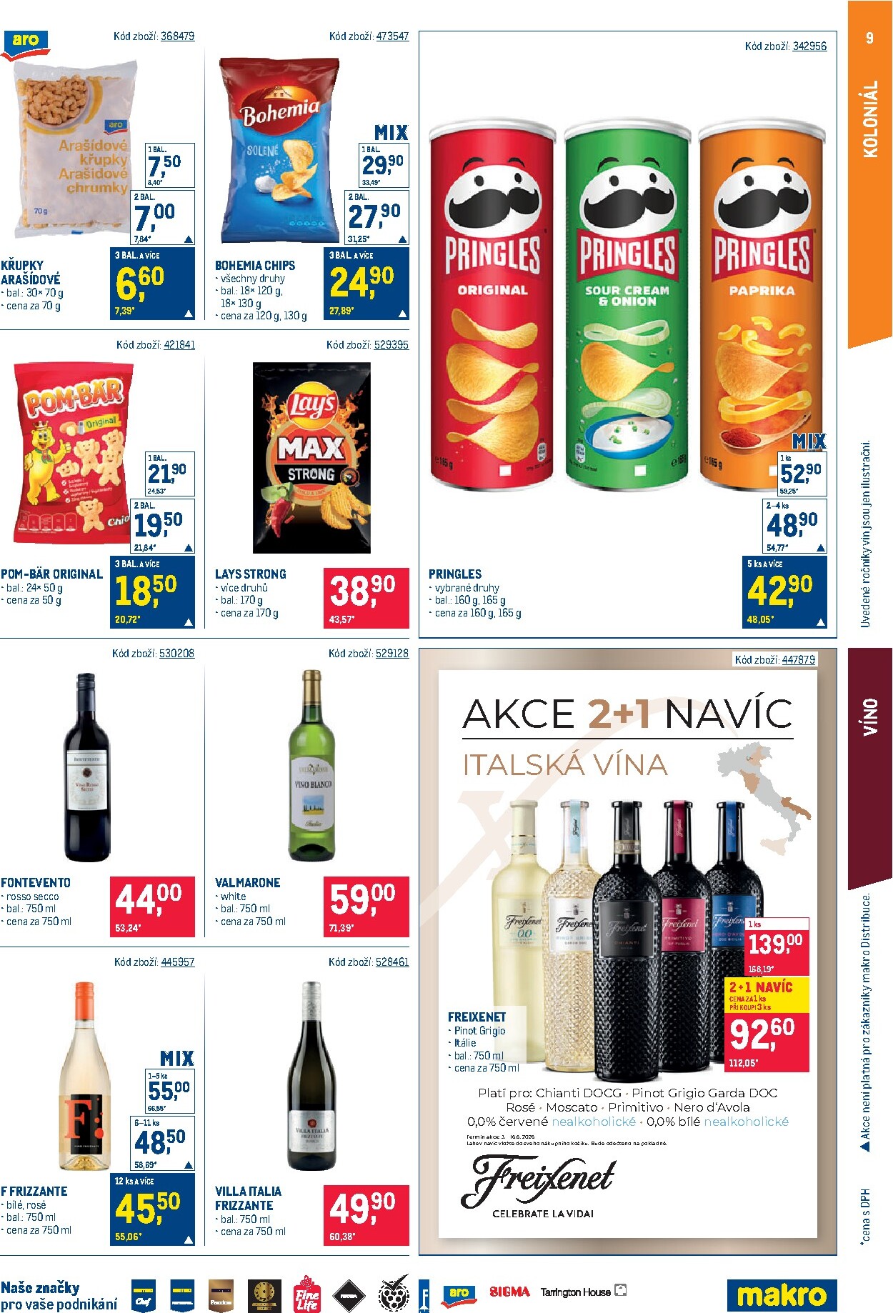 makro - Aktuální Makro - Maloobchod leták platný od středy 03.06.2026 do úterý 16.06.2026 - page: 9