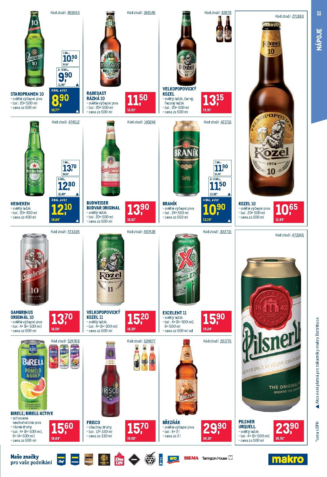 makro - Aktuální Makro - Maloobchod leták platný od středy 03.06.2026 do úterý 16.06.2026 - page: 11