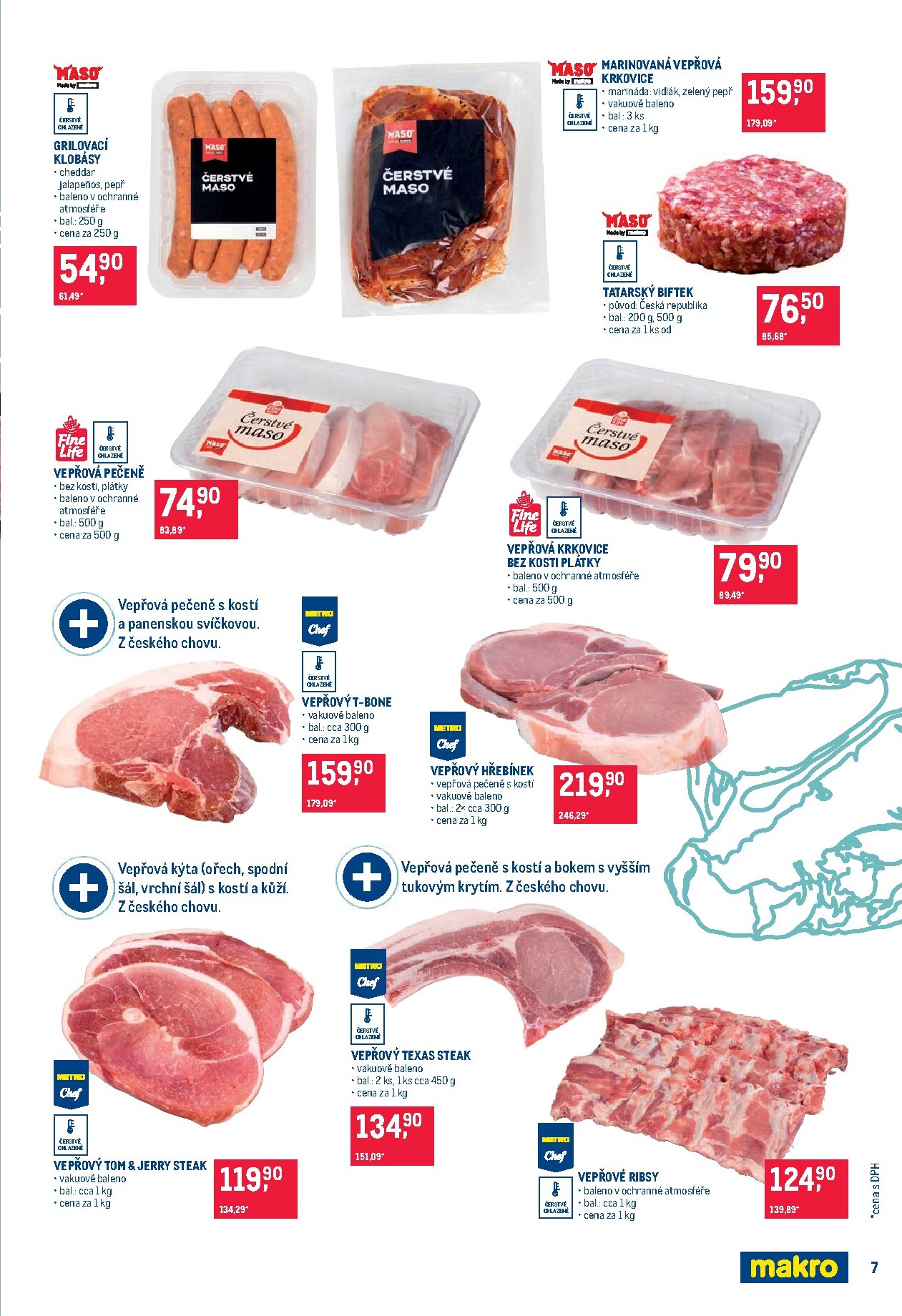 makro - Aktuální Makro - Pro milovníky jídla leták platný od středy 03.06.2026 do úterý 16.06.2026 - page: 7