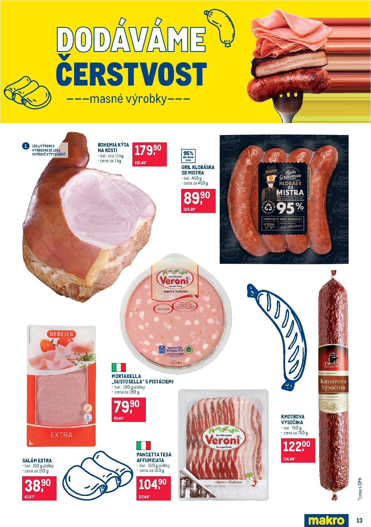 makro - Aktuální Makro - Pro milovníky jídla leták platný od středy 03.06.2026 do úterý 16.06.2026 - page: 13