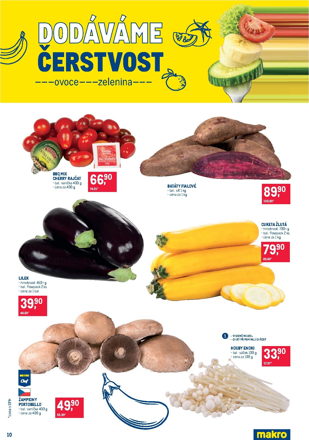 makro - Aktuální Makro - Pro milovníky jídla leták platný od středy 03.06.2026 do úterý 16.06.2026 - page: 10