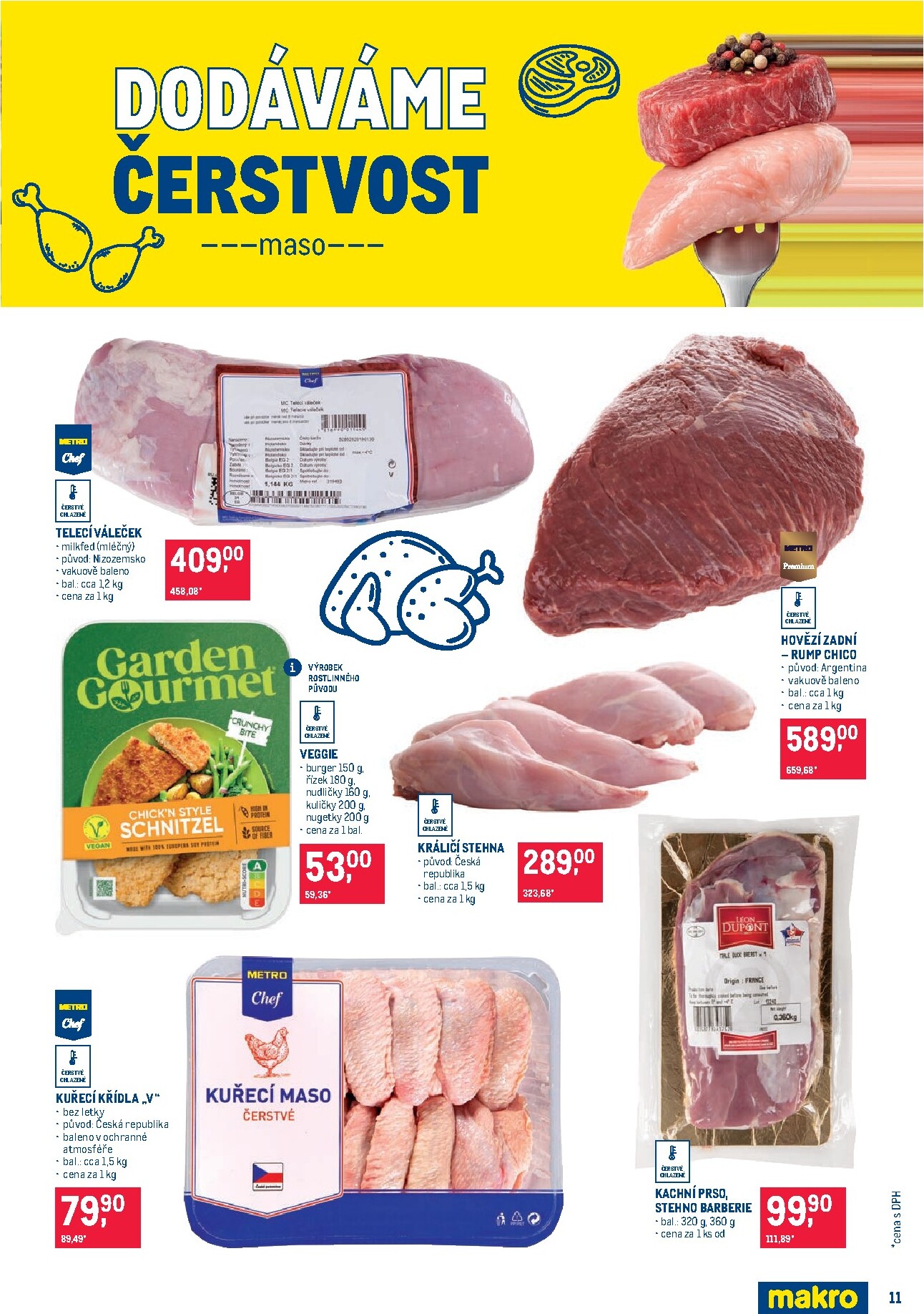 makro - Aktuální Makro - Pro milovníky jídla leták platný od středy 03.06.2026 do úterý 16.06.2026 - page: 11