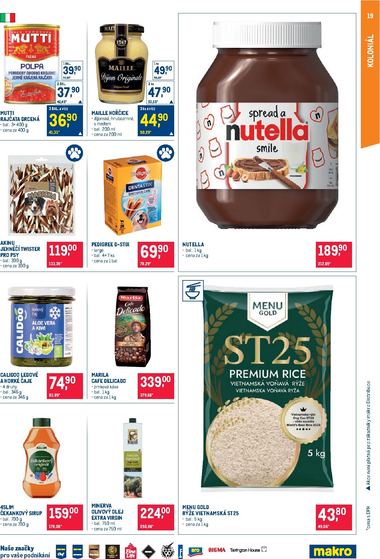 makro - Aktuální Makro - Pro milovníky jídla leták platný od středy 03.06.2026 do úterý 16.06.2026 - page: 19