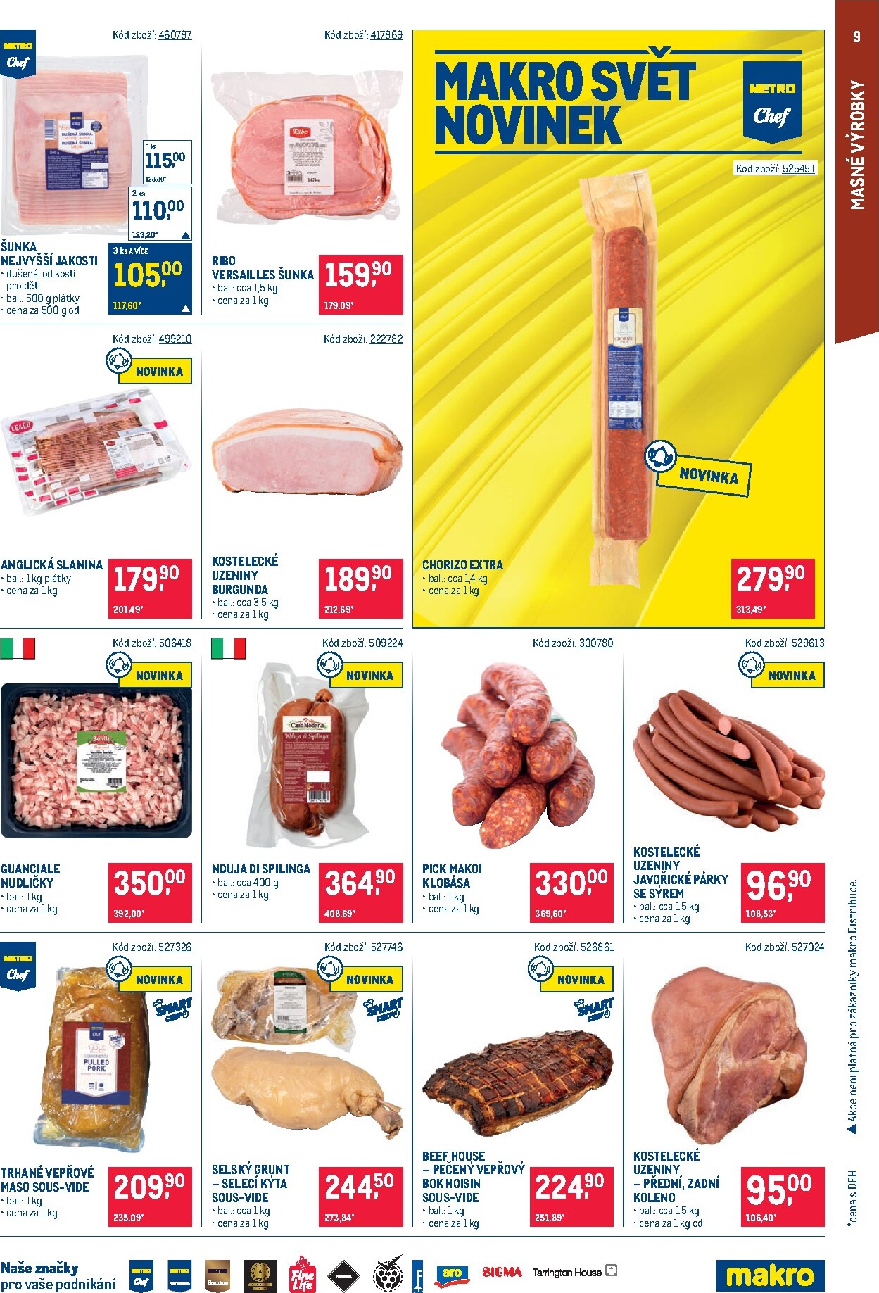 makro - Aktuální Makro - Gastronomie leták platný od středy 03.06.2026 do úterý 16.06.2026 - page: 9