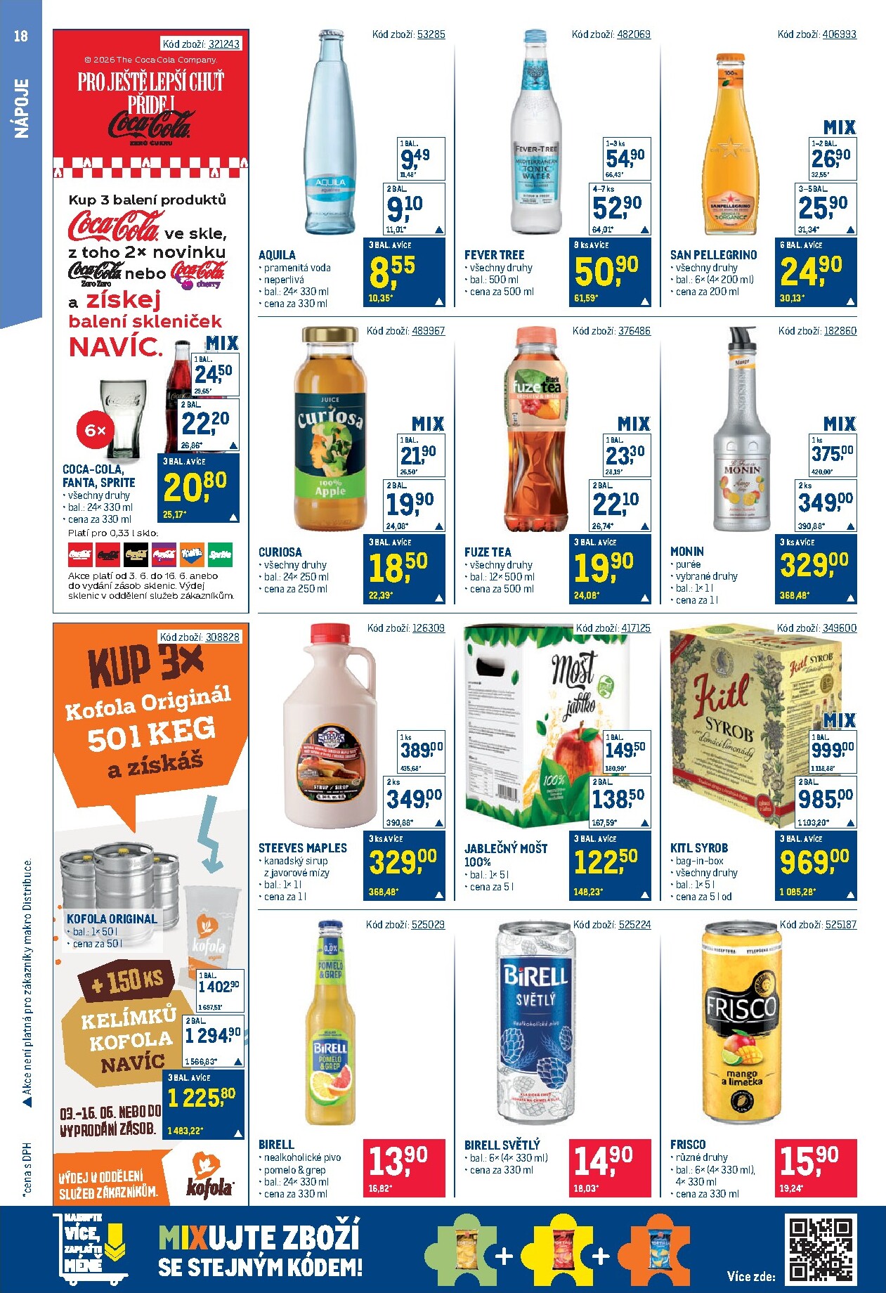 makro - Aktuální Makro - Gastronomie leták platný od středy 03.06.2026 do úterý 16.06.2026 - page: 18