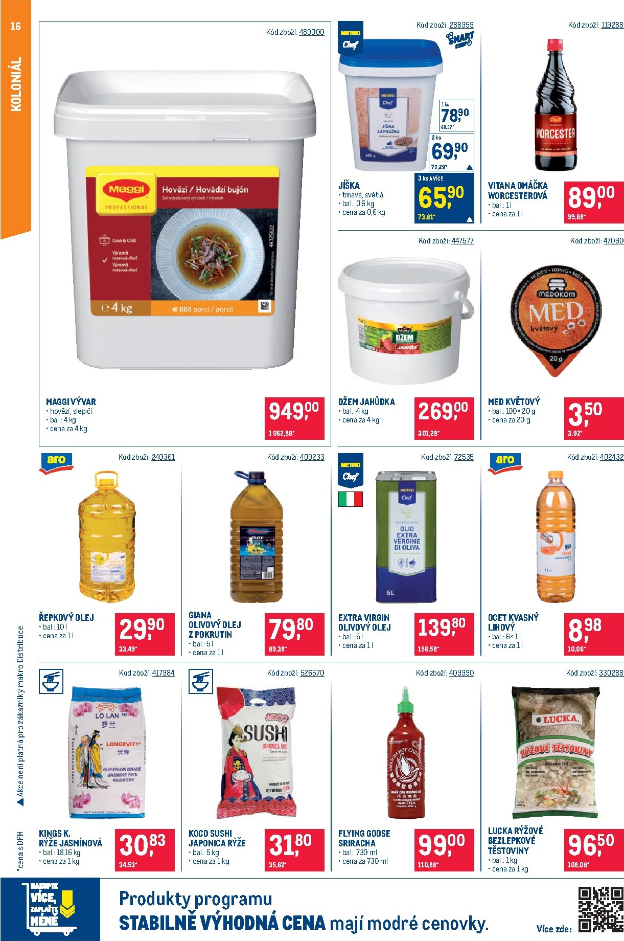 makro - Aktuální Makro - Gastronomie leták platný od středy 03.06.2026 do úterý 16.06.2026 - page: 16