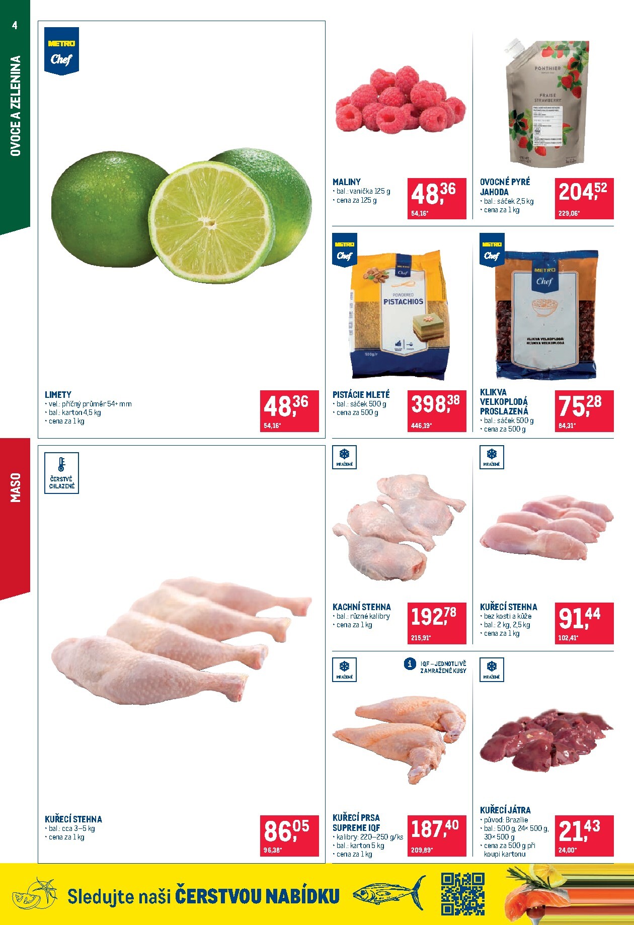 makro - Aktuální Makro - Gastronomie - Distribuce leták platný od úterý 02.06.2026 do pondělí 15.06.2026 - page: 4