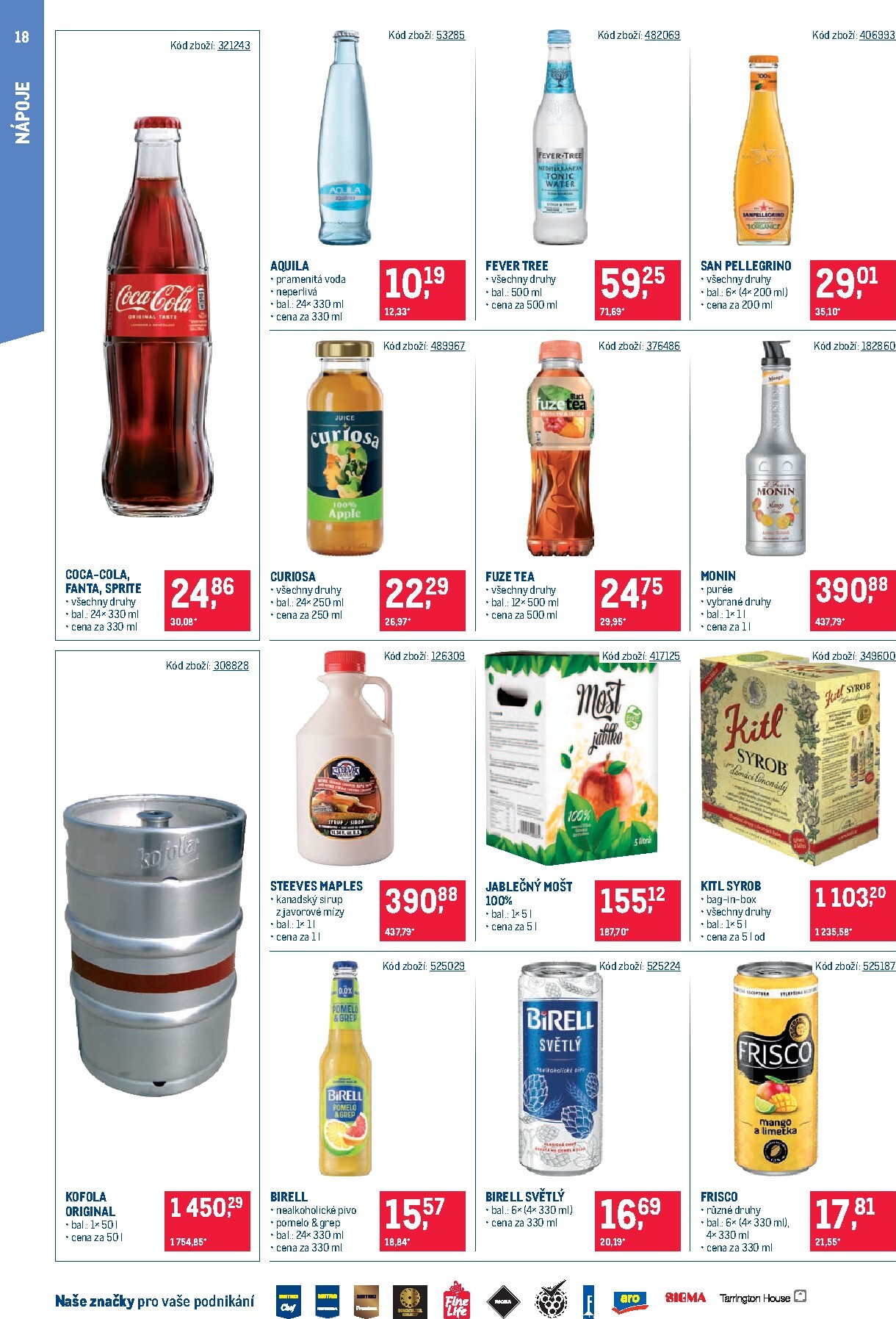 makro - Aktuální Makro - Gastronomie - Distribuce leták platný od úterý 02.06.2026 do pondělí 15.06.2026 - page: 18