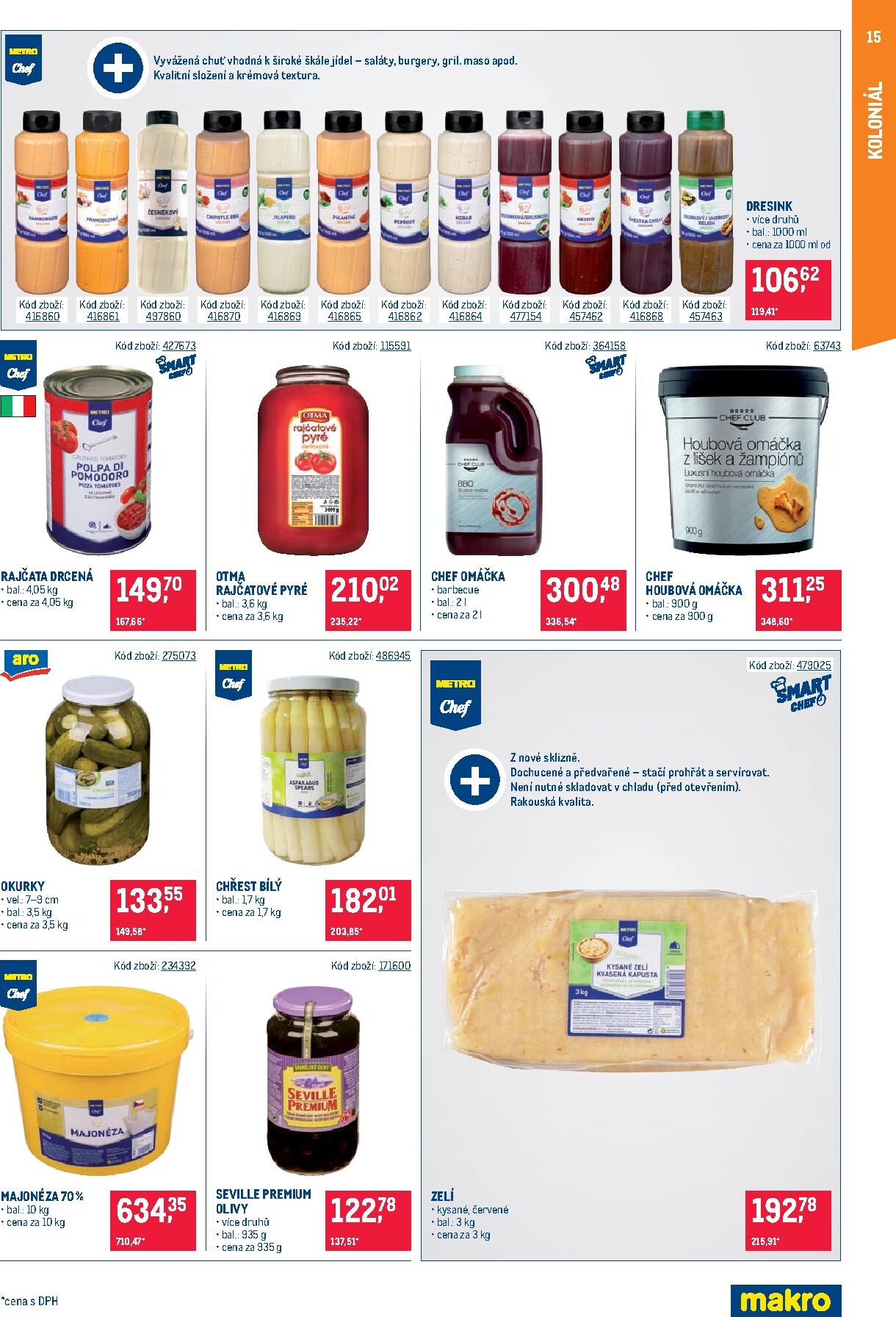 makro - Aktuální Makro - Gastronomie - Distribuce leták platný od úterý 02.06.2026 do pondělí 15.06.2026 - page: 15