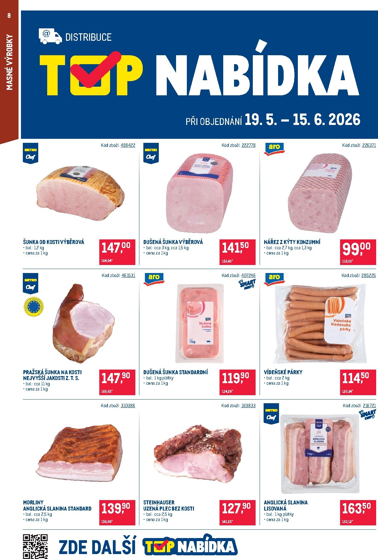 makro - Aktuální Makro - Gastronomie - Distribuce leták platný od úterý 02.06.2026 do pondělí 15.06.2026 - page: 8