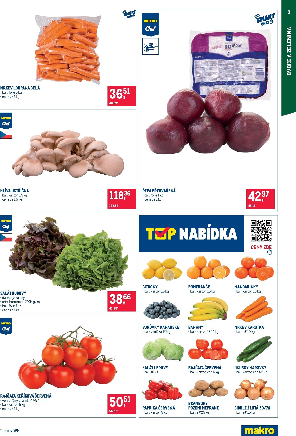 makro - Aktuální Makro - Gastronomie - Distribuce leták platný od úterý 02.06.2026 do pondělí 15.06.2026 - page: 3